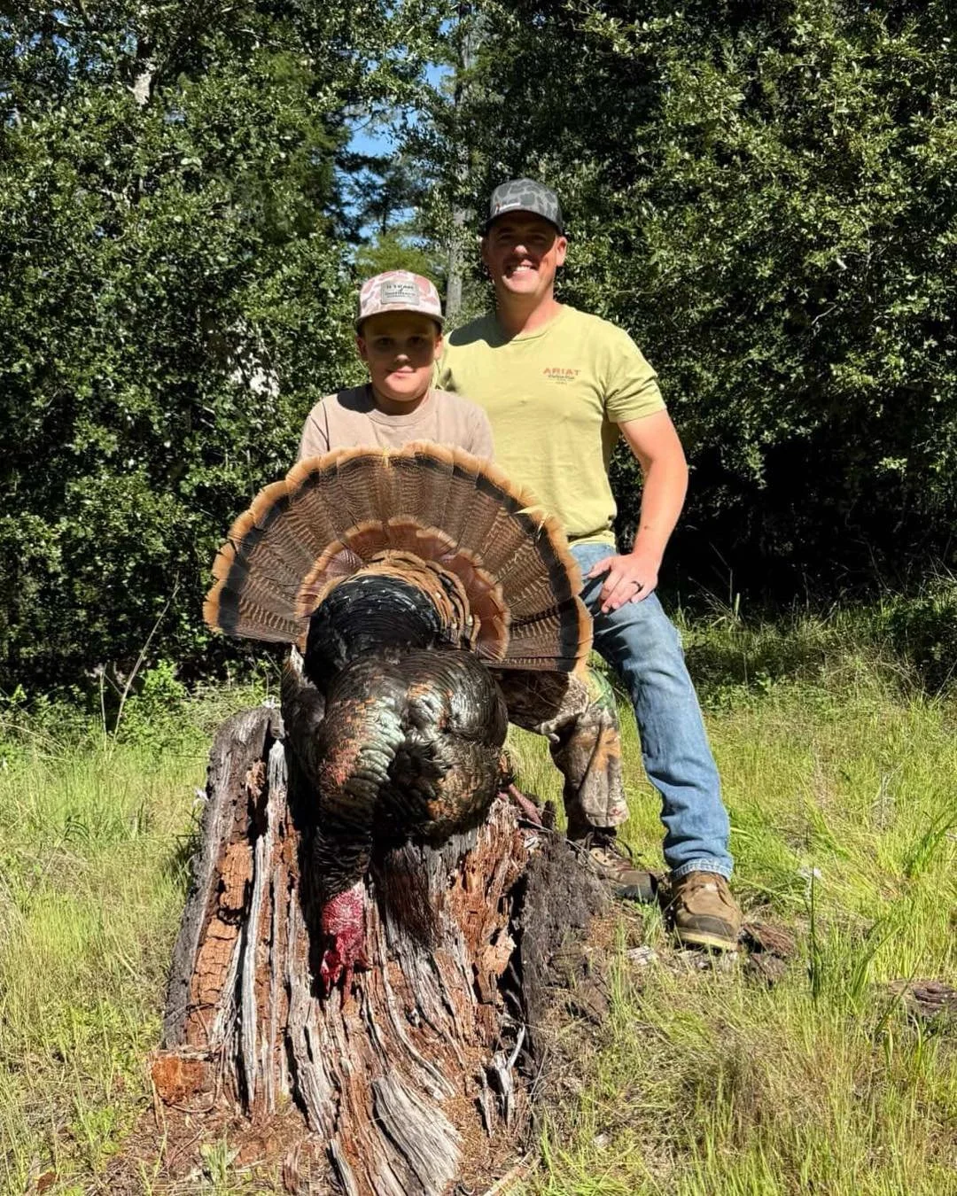 Out next entry is from Jace Johnson. His turkey has an 11 inch beard with 1 1/4 spurs. Congratulations!
1 like=1 vote feel free to share! Likes across our social media platforms will be combined for a total score.