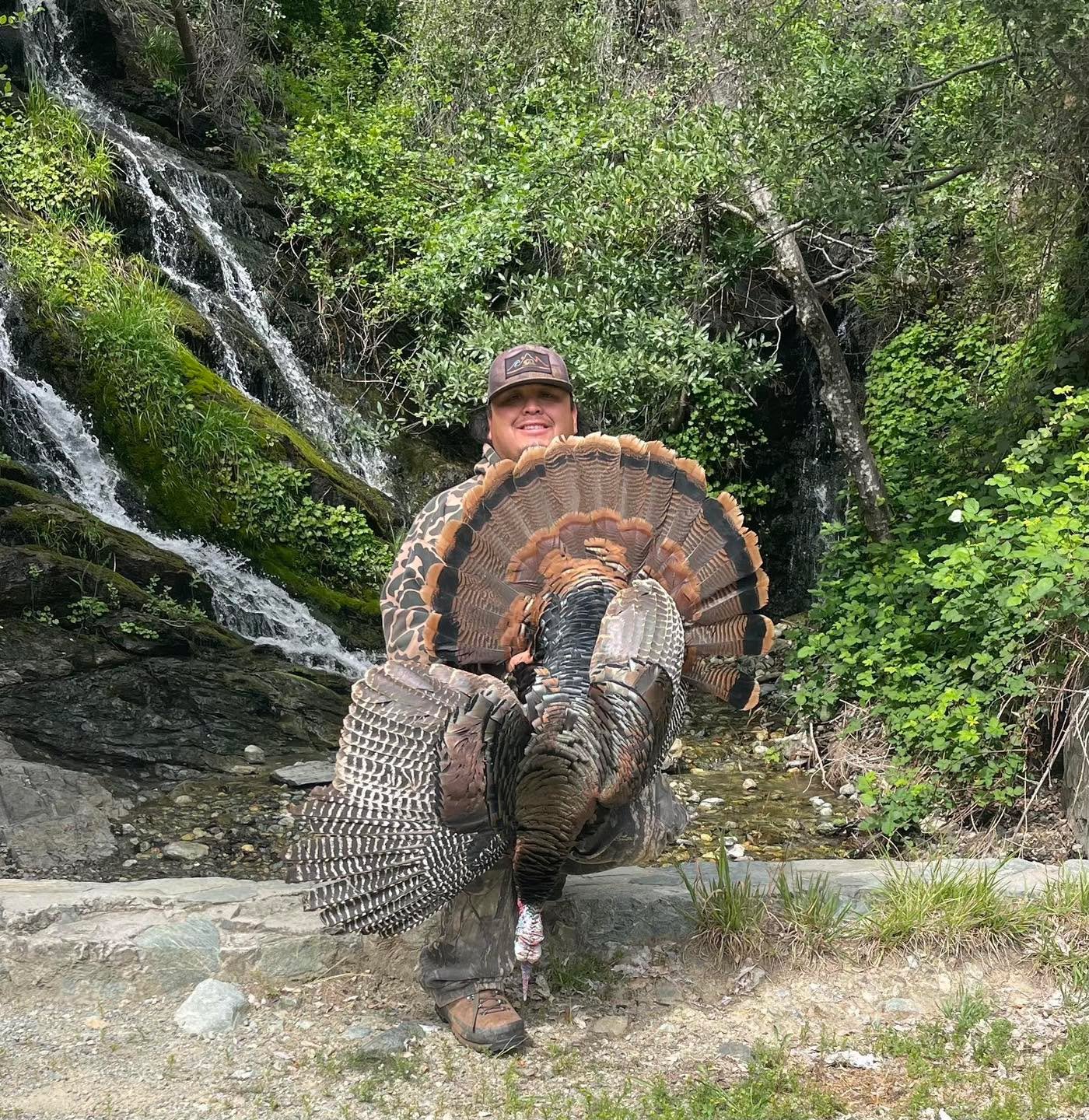 Our next entry for the Strut Your Stuff photo contest is Beau Goodwin. His turkey has a 10&rdquo; beard and 1.25&rdquo; spurs. Congratulations! 

1 like=1 vote feel free to share! Likes across our social media platforms will be combined for a total s