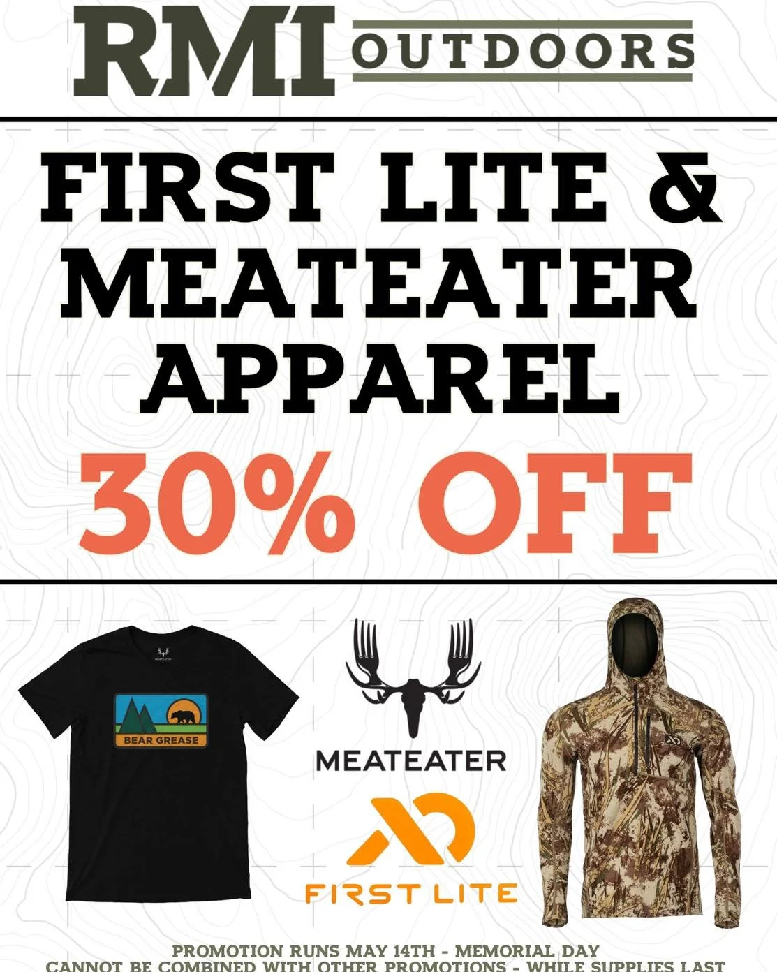 #rmioutdoors #humboldt #sale #meateater #firstlite
