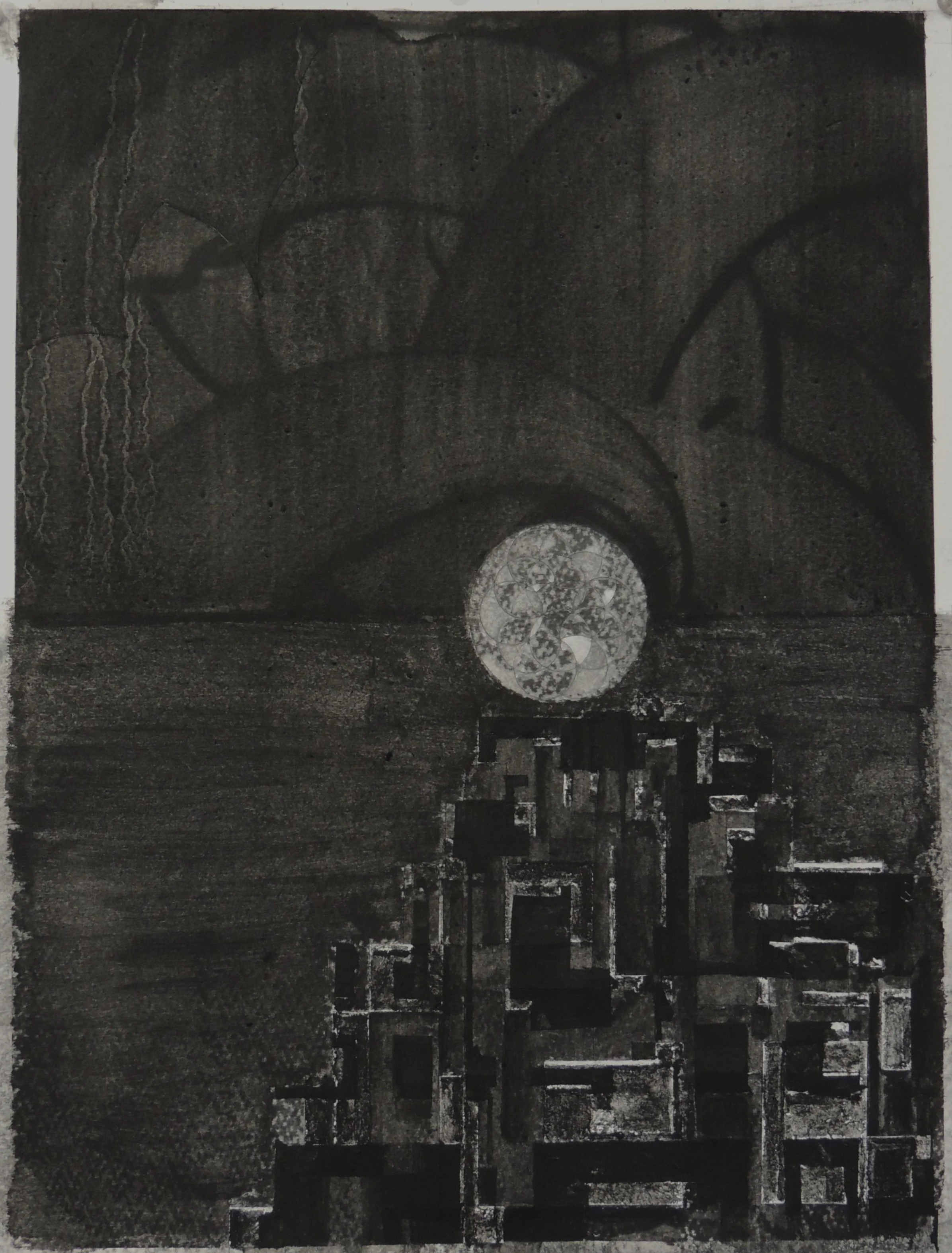 WInter Drawing IV
Charcoal
A3
2025