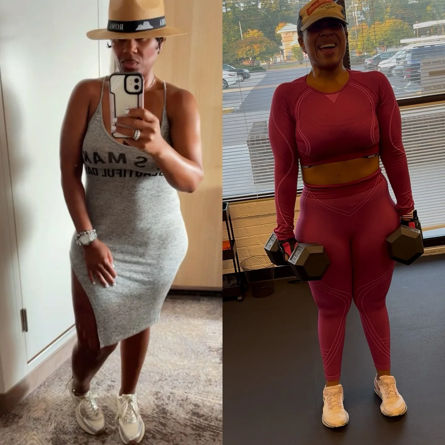 “Allow me to reintroduce myself.”
Say hello to my client @caidysmom for continuing to put the work in to become the best version of herself!!!!She is killing her workouts as well as her nutritional plan and it is all coming together! She