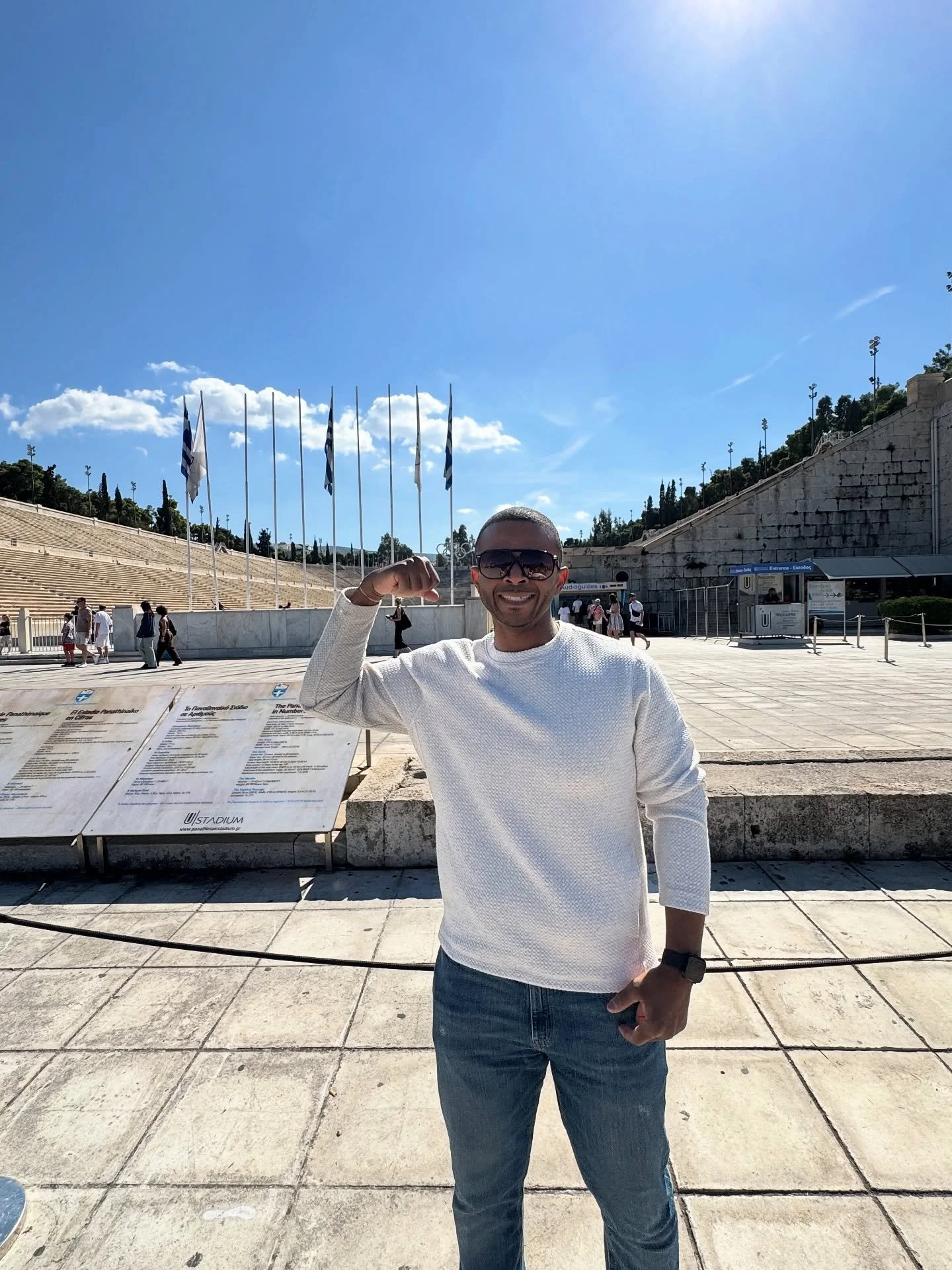&ldquo;Beautiful.&rdquo;
Athens, Greece was just that!!! All of the great places to visit and history to take in was overwhelming especially if you&rsquo;re a fan of Greek Mythology. I was able to visit The Panathenaic Stadium known as (The Beautiful