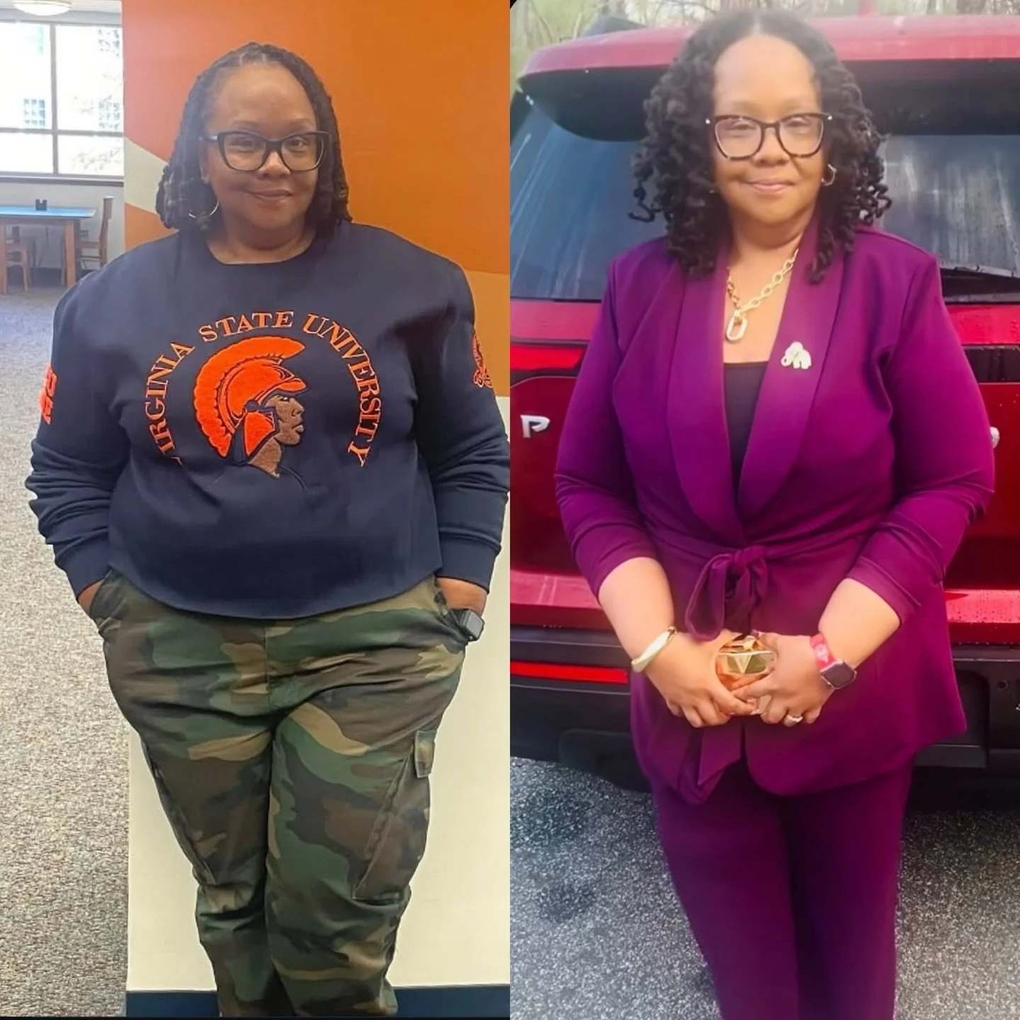 Client Update 🔊!!!
Proud can&rsquo;t begin to describe how I feel about my client Dr. @dnallenmiller !!! She has been disciplined and consistent on her wellness journey all while finishing her Doctorate program, joining a Sorority, and managing day 