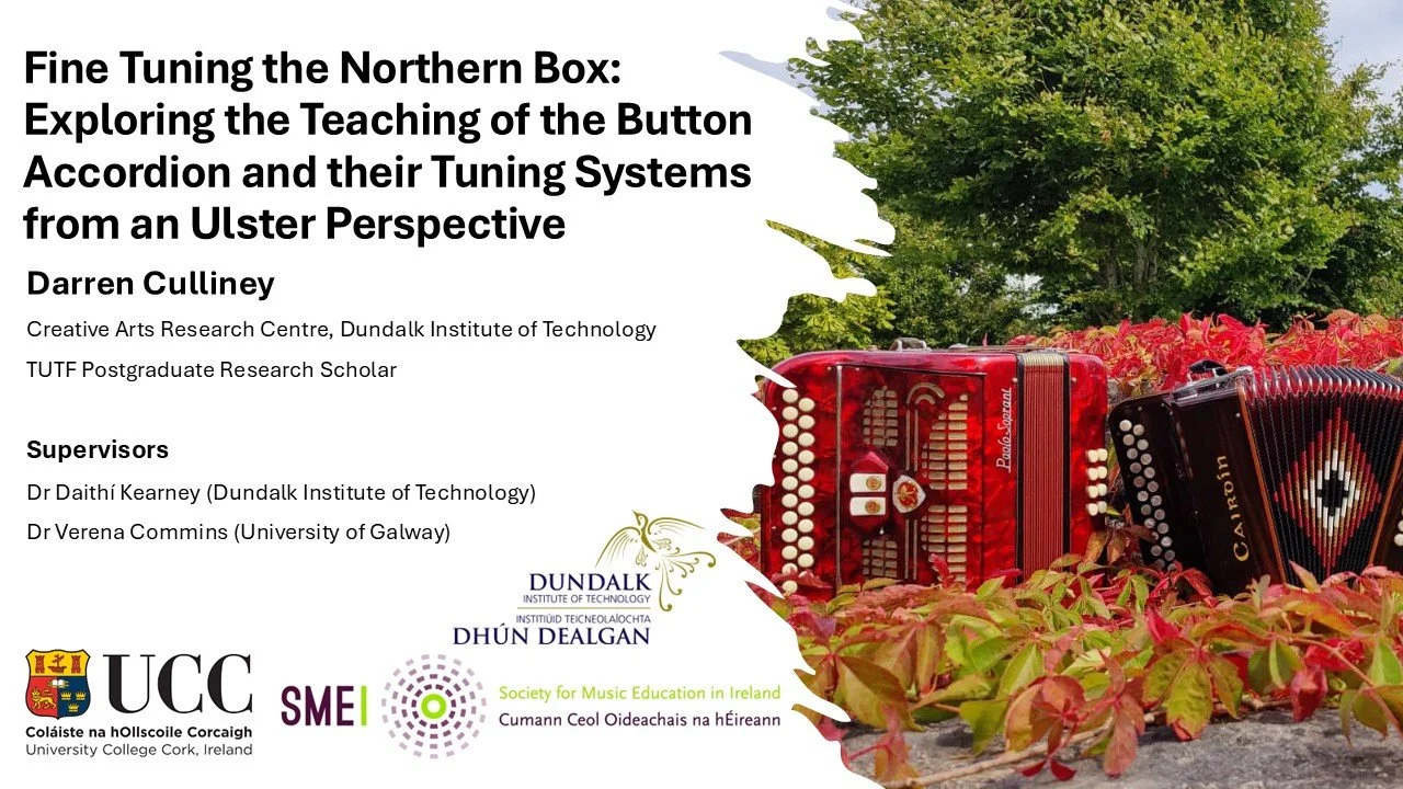 Fine Tuning the Northern Box: Exploring the Teaching of the Button Accordion and their Tuning Systems from an Ulster Perceptive