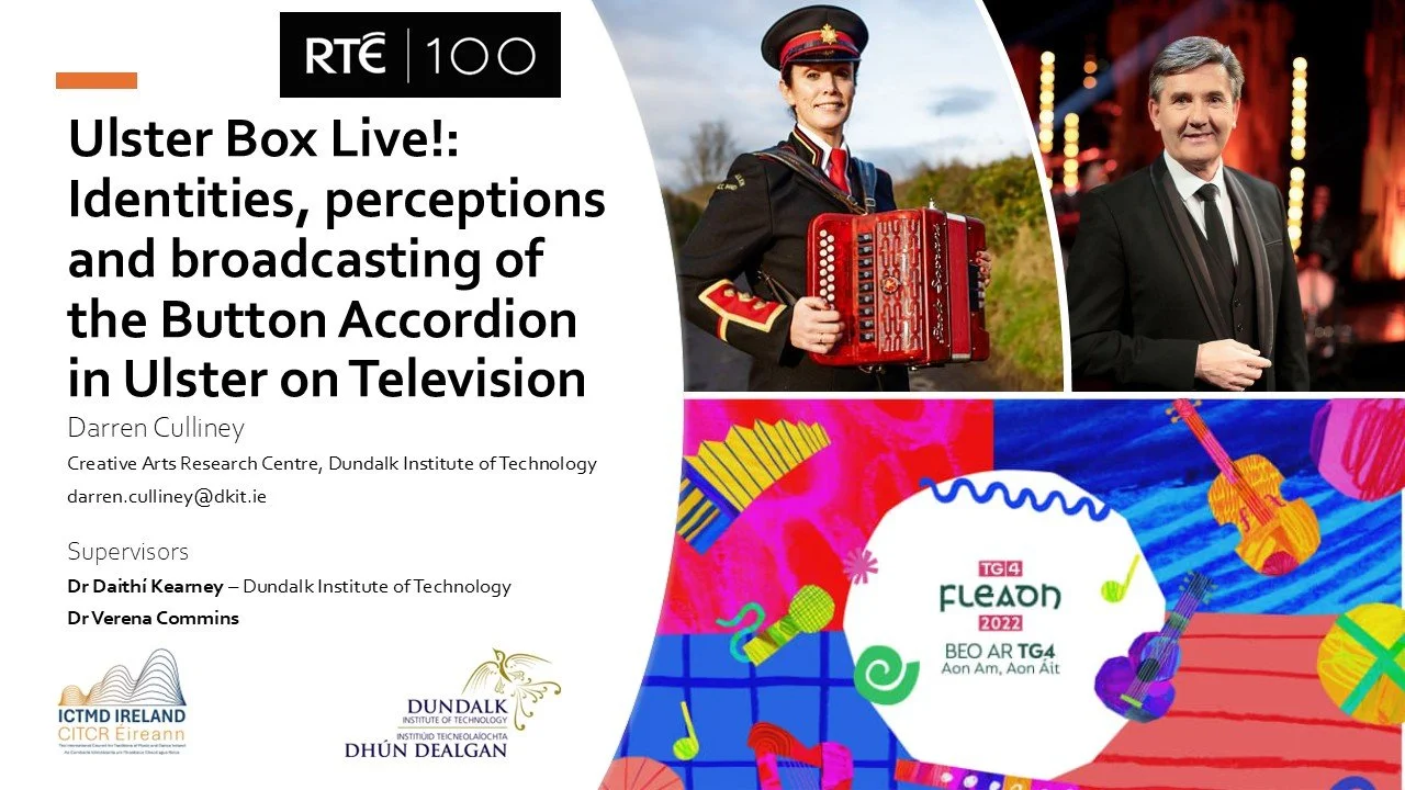 Ulster Box Live!: Identities, perceptions and broadcasting of the Button Accordion in Ulster on Television