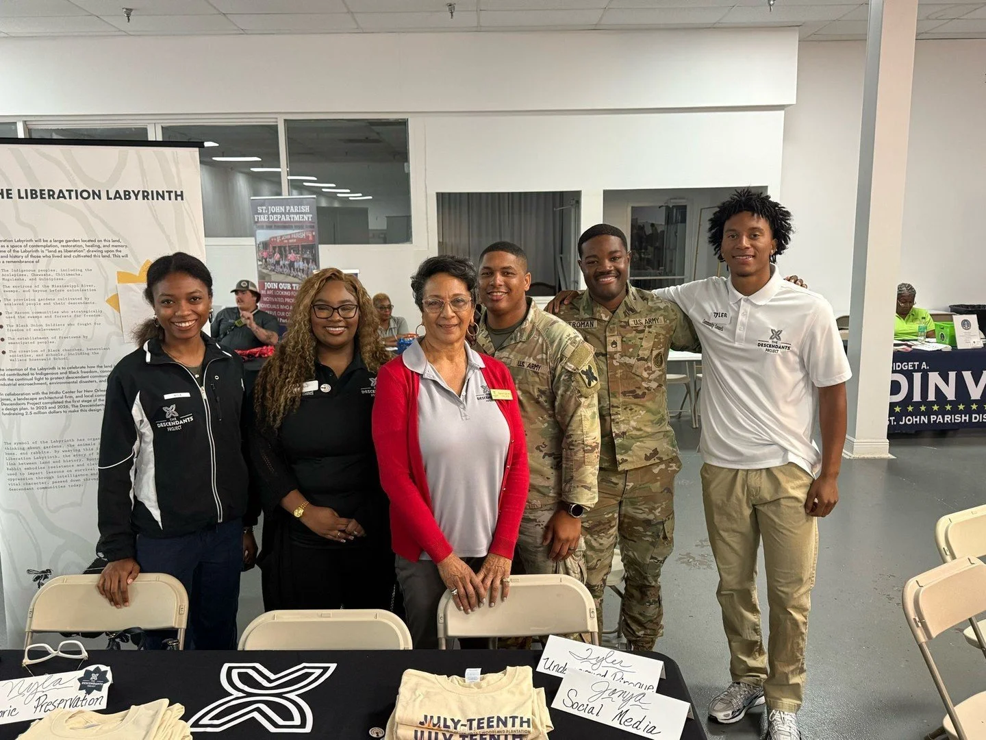 We had an amazing time connecting with students at the 4th Annual St. John the Baptist Parish High School College &amp; Career Fair!

Our table highlighted The Descendants Project&rsquo;s mission and the many career paths connected to our work, inclu