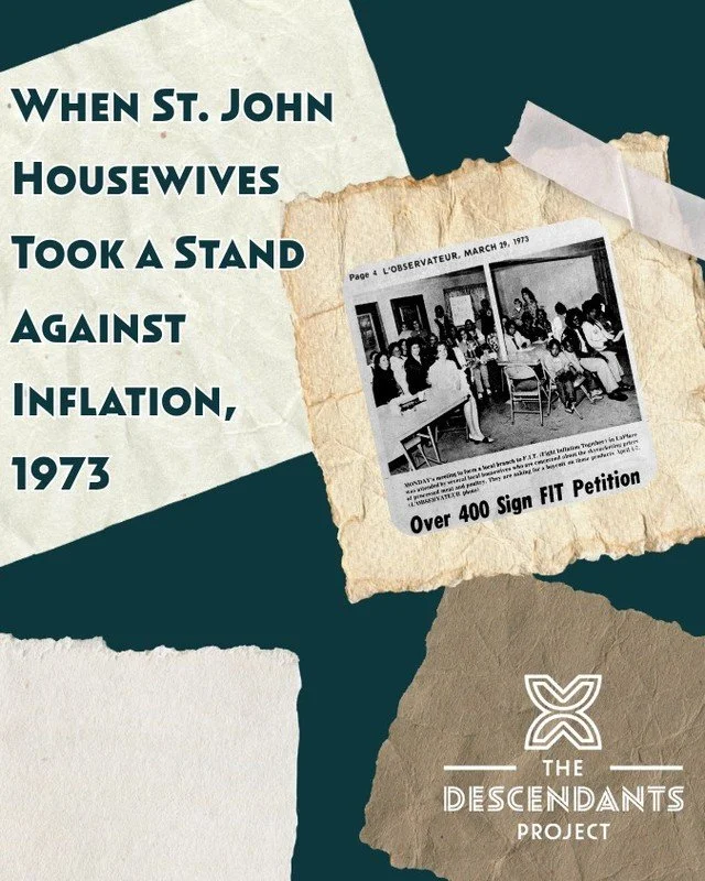 In 1973, women in St. John the Baptist Parish came together to protest skyrocketing food prices with a week-long boycott of meat and poultry. 🛒✊🏽

Inflation may look different in 2025, but the struggle feels the same.

Swipe to learn how these wome