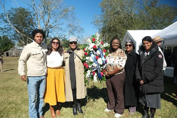 On Tuesday, we honored nine men from @lauraplantation who served in the United States Colored Troops during the Civil War. Their courage helped preserve the Union and move this nation closer to ending slavery. Their lives remind us that freedom has a