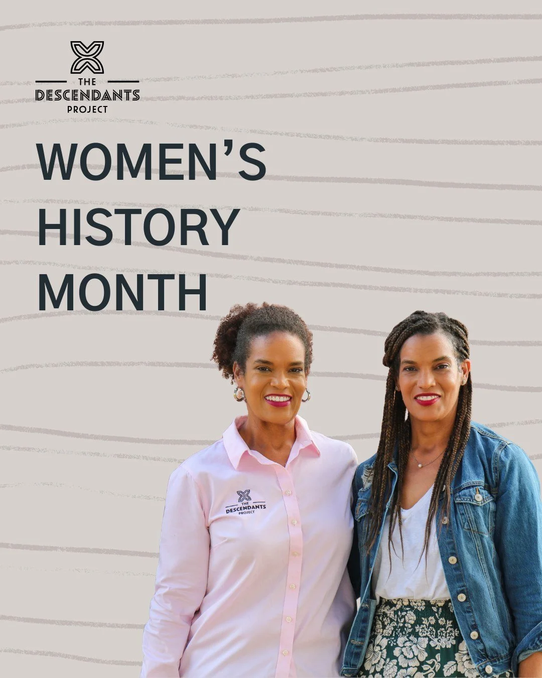 As we close out Women&rsquo;s History Month, we honor the power, resilience, and leadership of women who continue to shape our communities every day ✨

We celebrate Dr. Joy Banner and Jo Banner, co-founders and co-directors of The Descendants Project