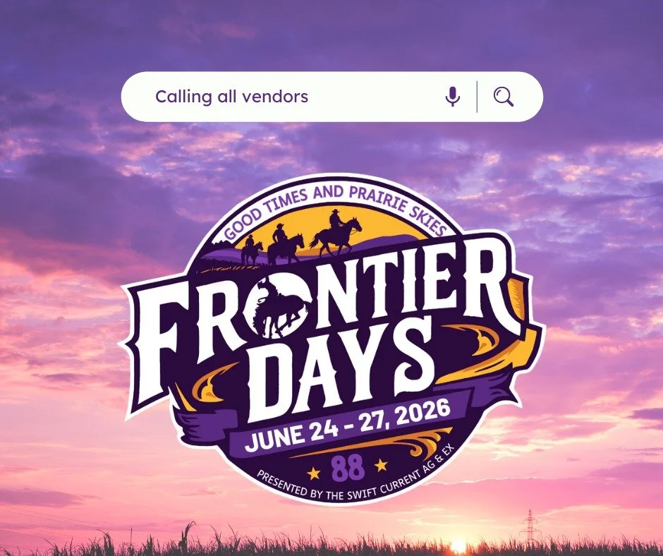 📣 Applications Open for 2026!
Trade Show applications for Frontier Days 2026 are now open.
We can&rsquo;t wait to welcome both returning and new exhibitors next summer.
👉 Apply today! www.swiftcurrentex.com/frontier-days-ce