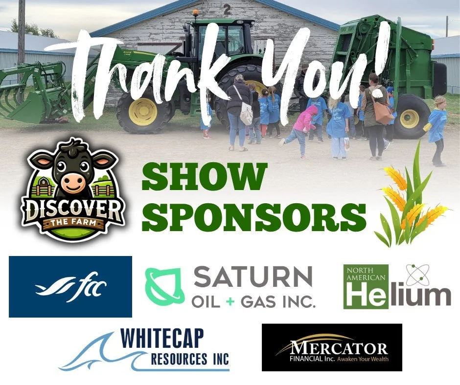 🌟 Thank you to our valued sponsors for making Discover the Farm possible! 🌟

We are proud to recognize the Living Sky Community Development Grant as a Major Sponsor. Their support plays a vital role in helping us deliver meaningful, hands-on agricu