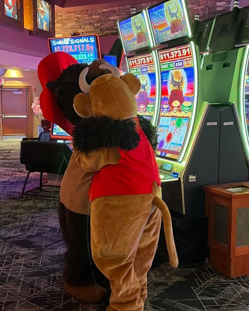 Something new is happening&hellip;👀

A great partnership is entering a whole new era✨
When Chip from Living Sky Casino met Rosa, our Swift Current Ag &amp; Ex mascot, things got a little&hellip; entertaining🎰🐮

From casino floor adventures to a fe