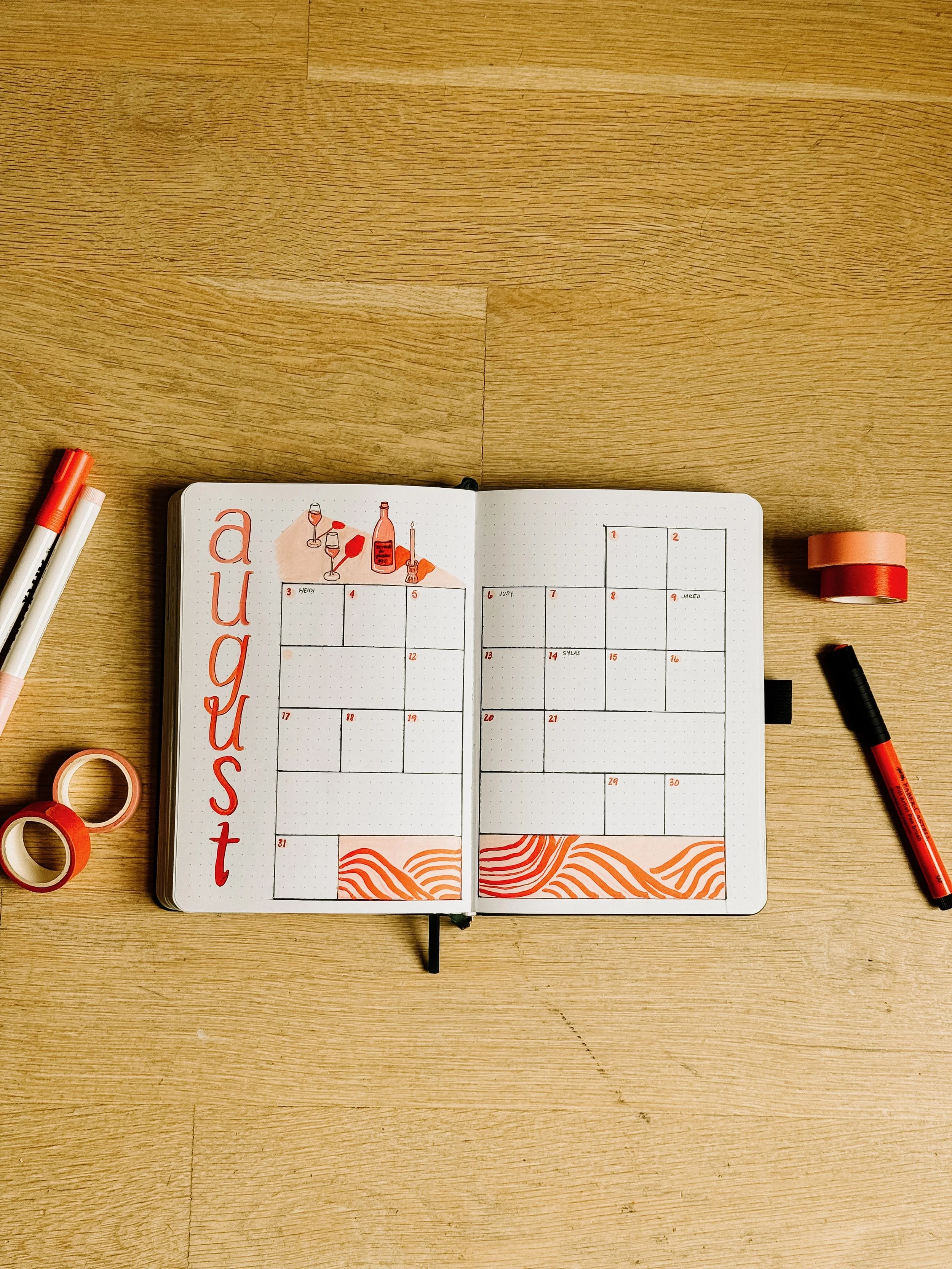 August Bullet Joural Calendar.jpeg