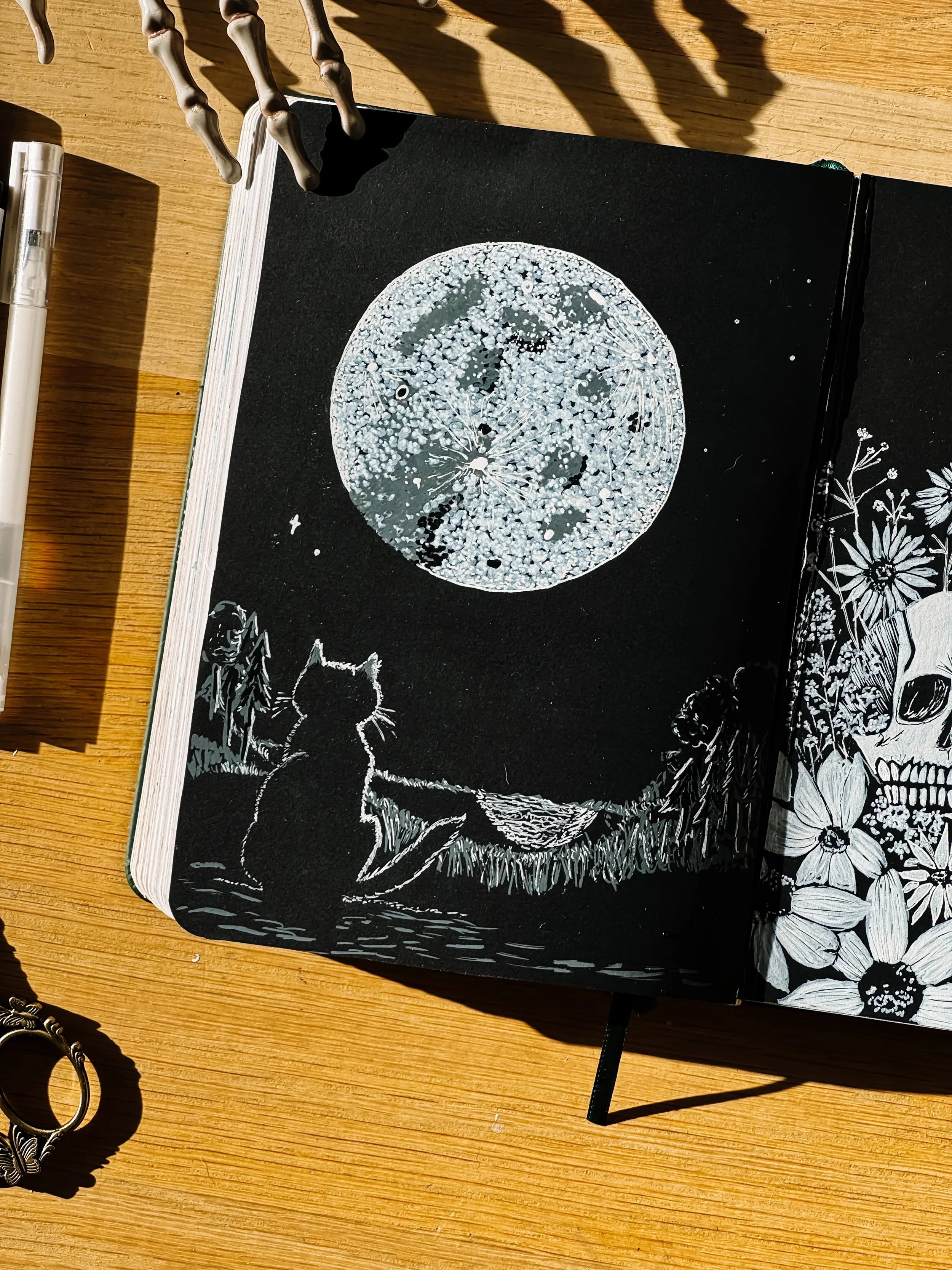 October blackout bullet journal cover.jpeg
