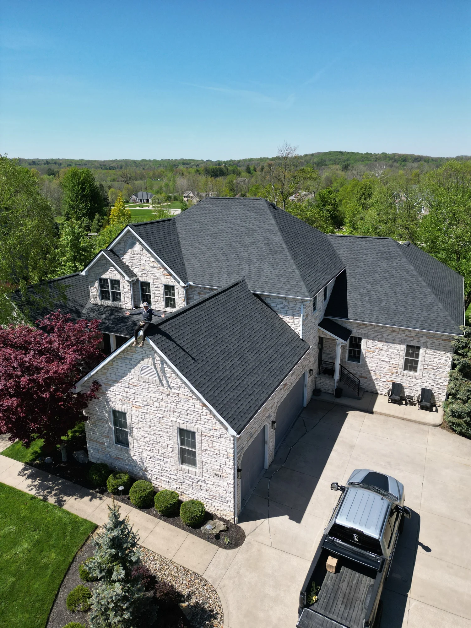 Completed Kaczmar Builders roof — GAF certified quality