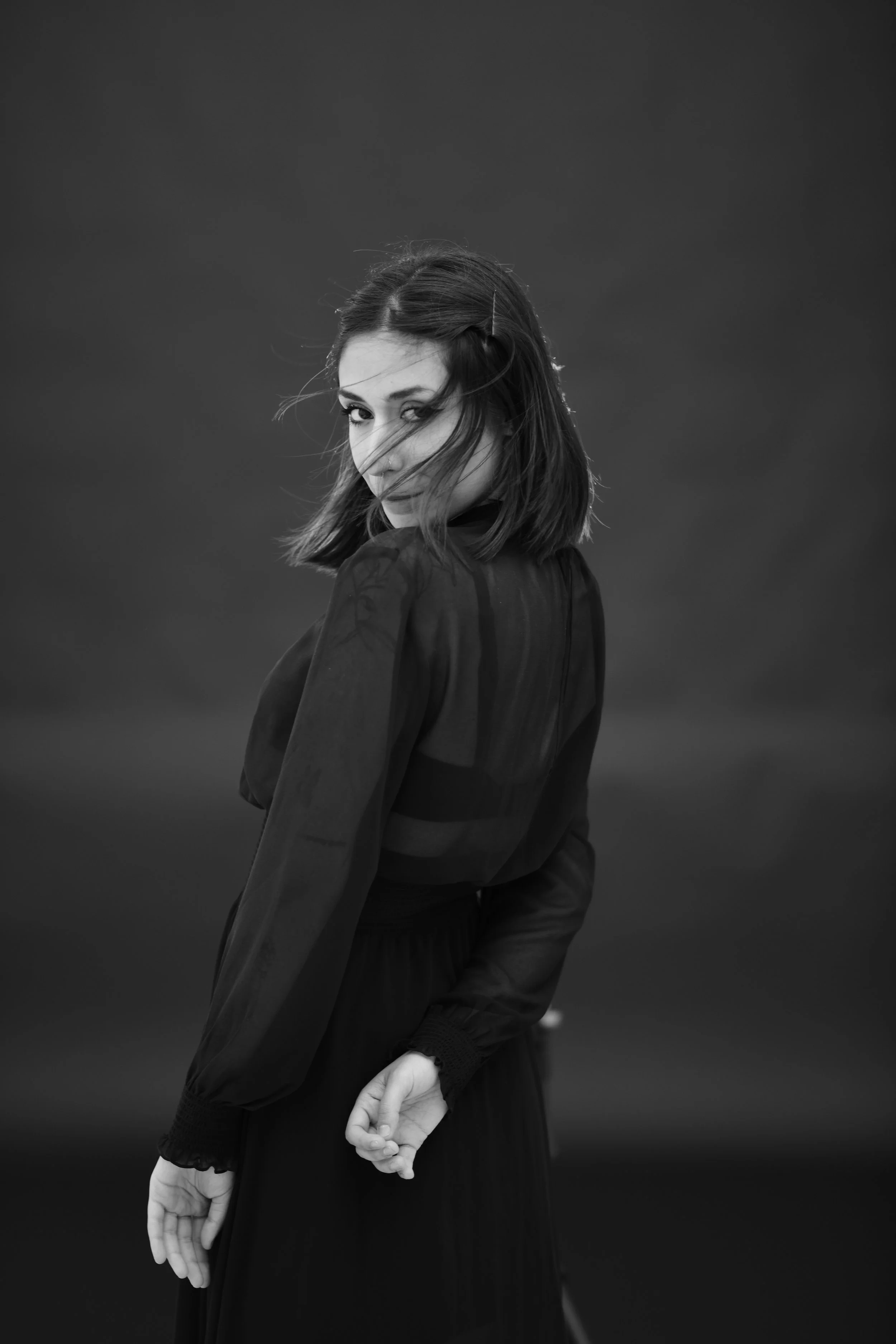 Portrait - Black or White backdrop