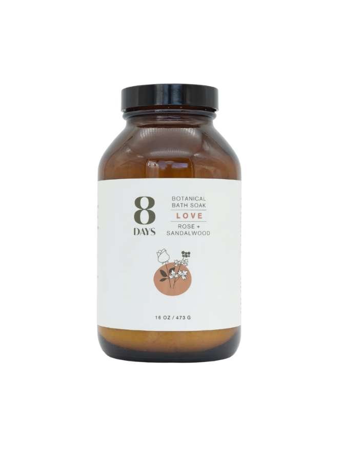 8 Days Botanicals Love Bath Soak
