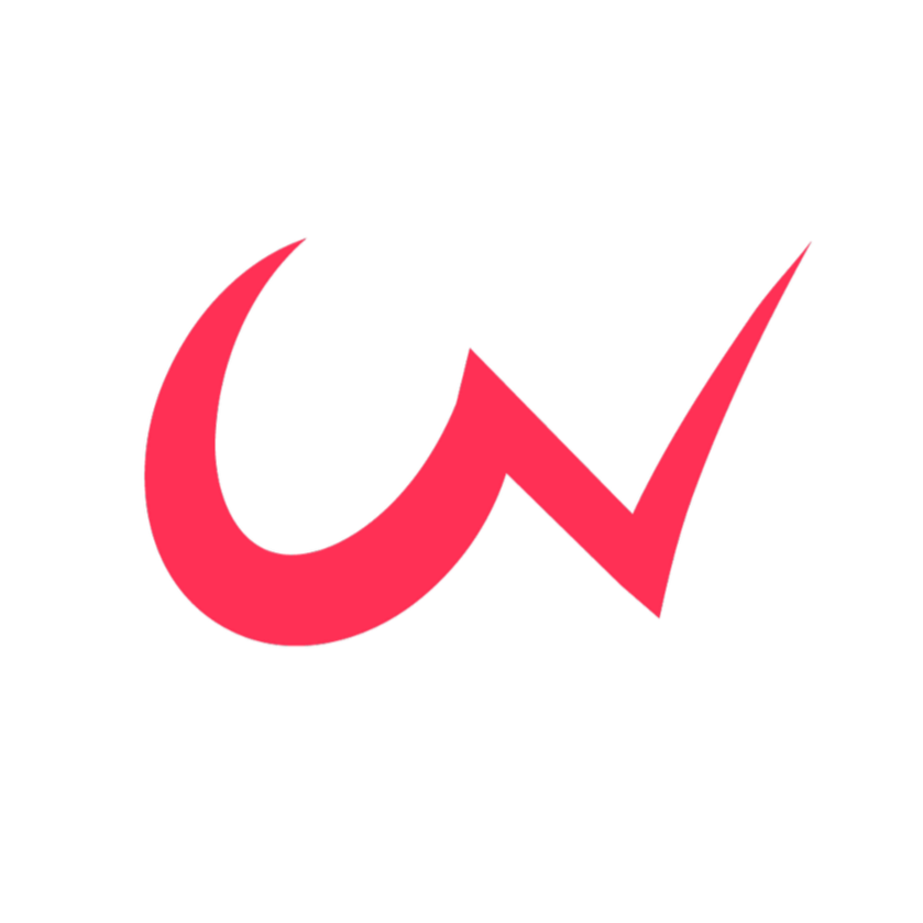 red symbol that is reminiscent of the letters "UN" for UNapologetic