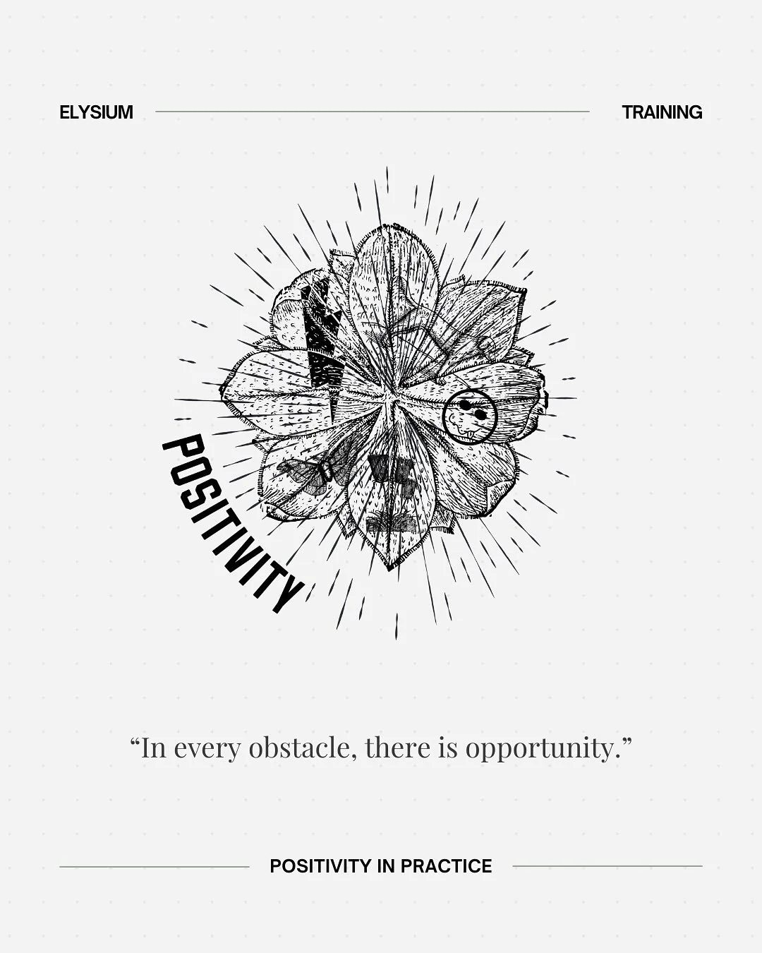 Choosing positivity means refusing to let setbacks define you. 

This week, practice failing forward, lifting the energy around you, and finding growth in every moment.