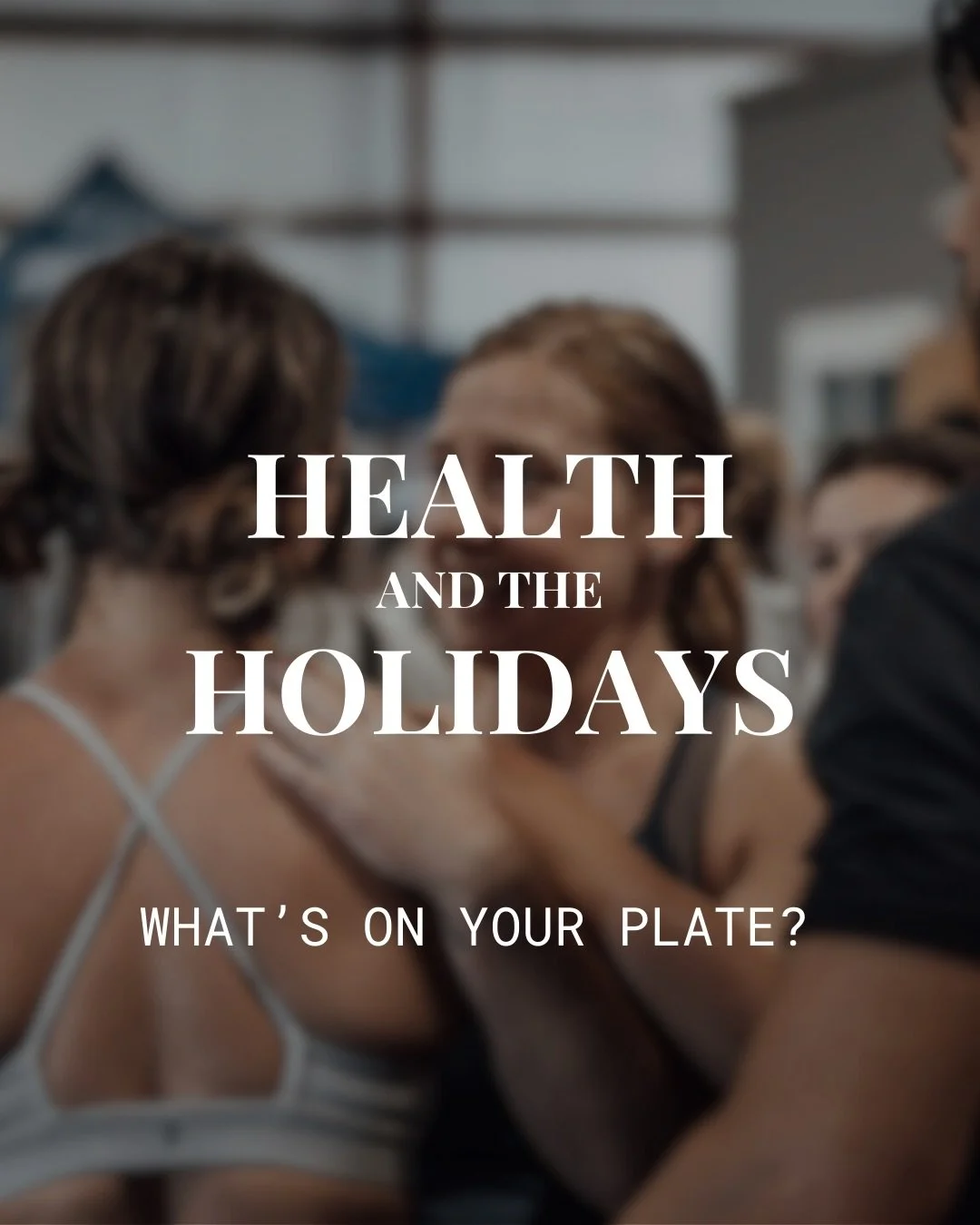 You don&rsquo;t have to sacrifice your health to enjoy the holidays.

Pick your poisons . Prioritize protein &amp; greens. Put your best foot forward.