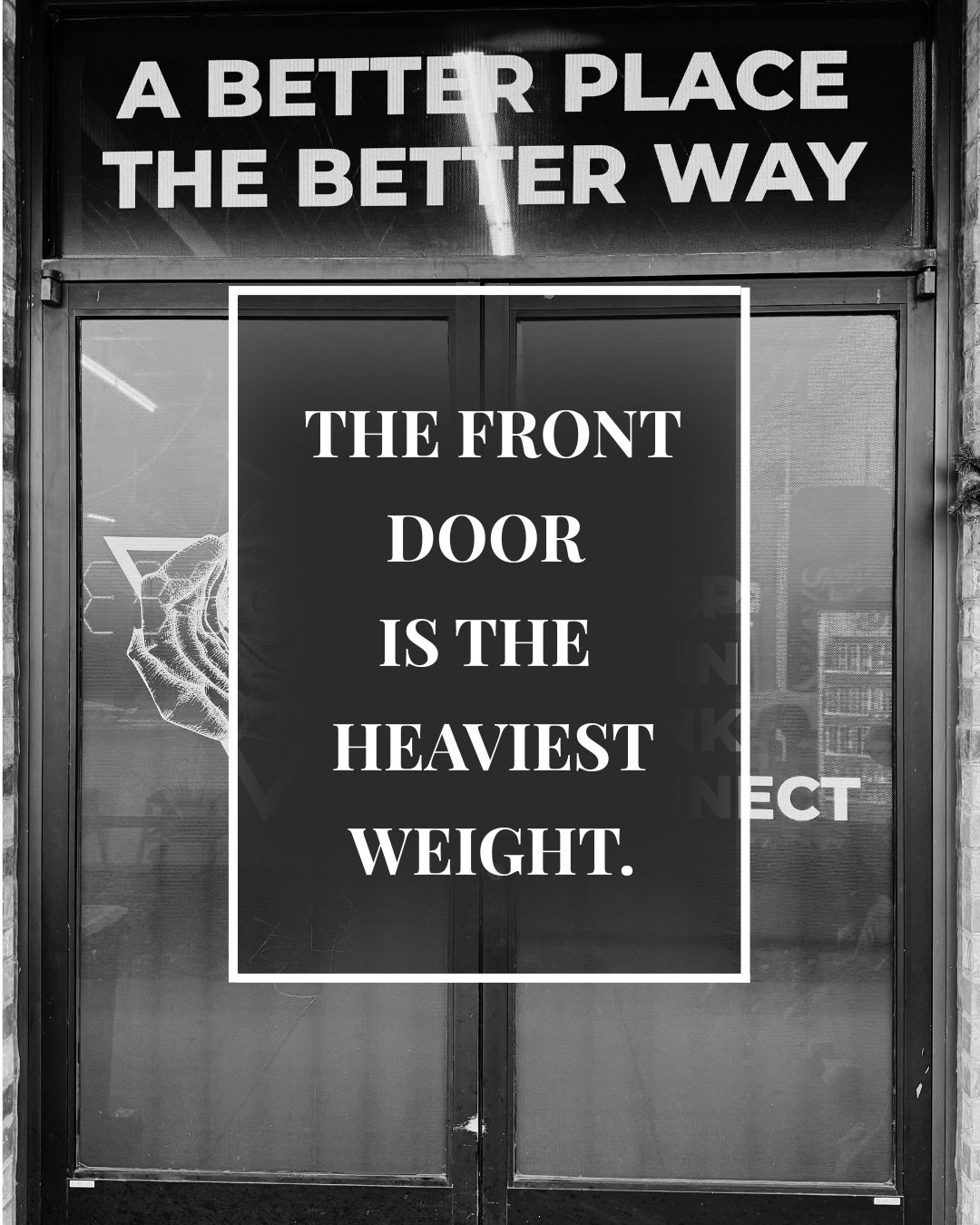 Showing up is the hard part.

After that, you&rsquo;re not doing it alone.
