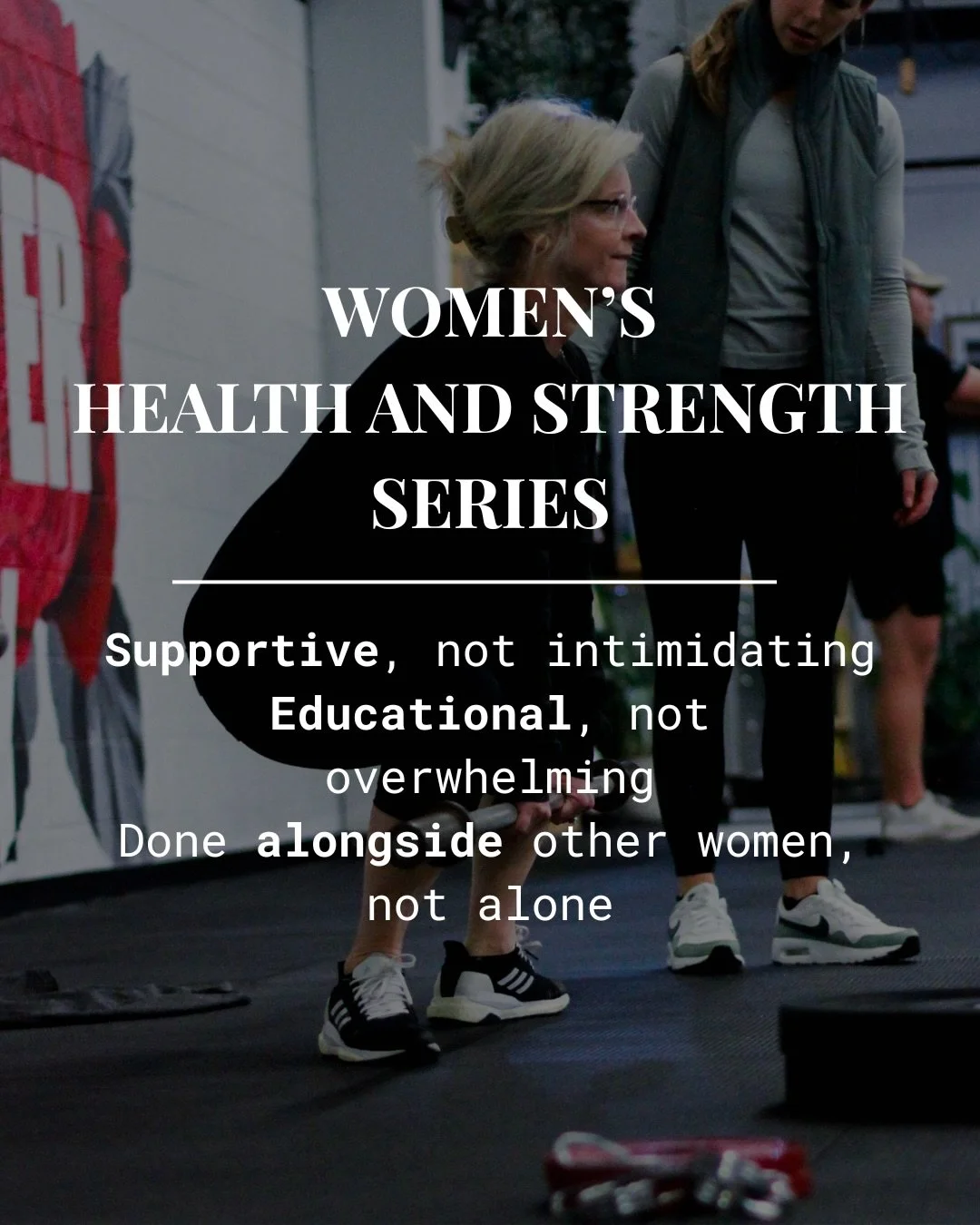 What if your health finally felt doable?

The Women&rsquo;s Strength and Health Series gives you real guidance, real habits, and real results alongside a strong community of women.

Starts tomorrow!
