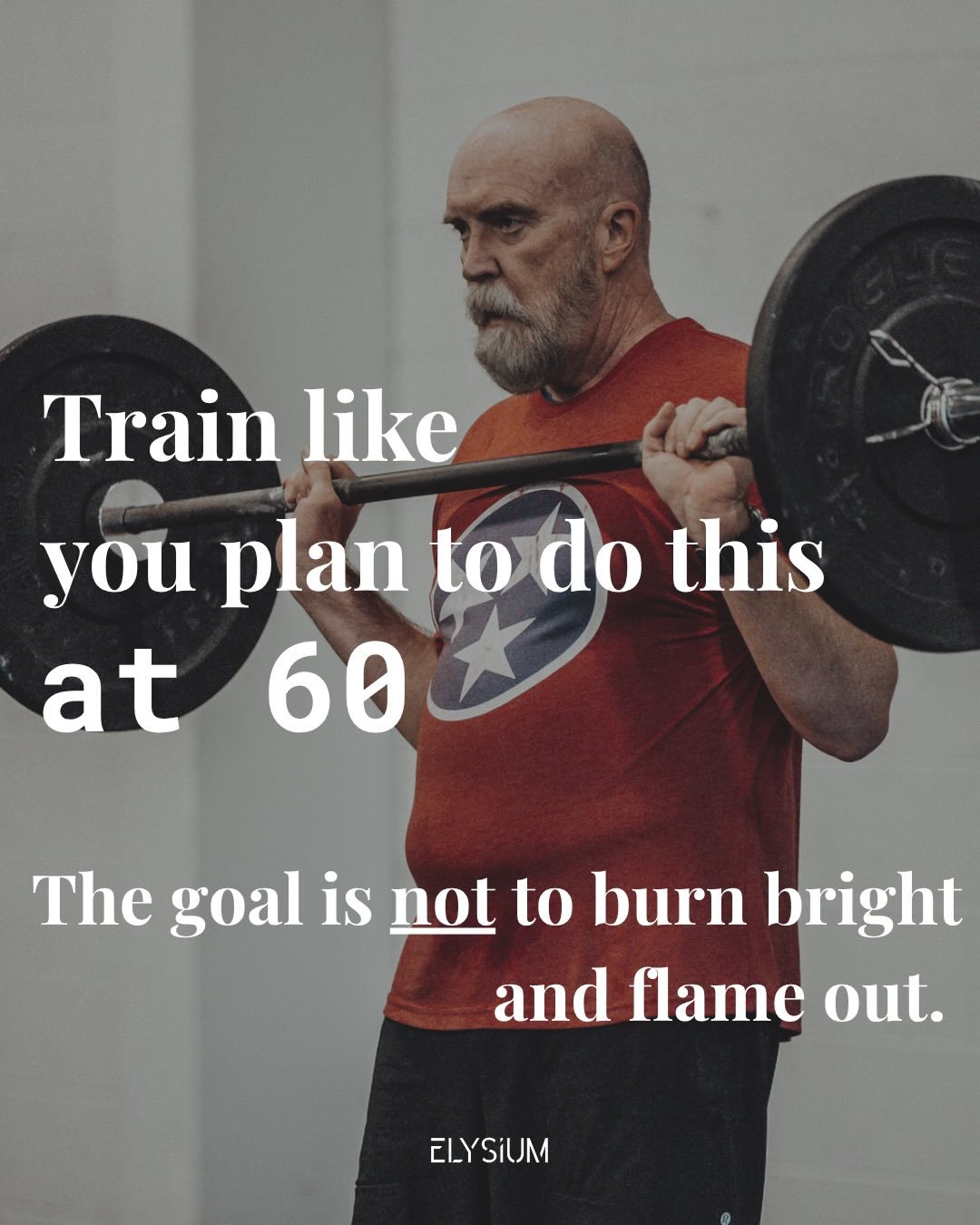 We&rsquo;re not here for a season. We&rsquo;re here for a lifetime. 

Build up, don&rsquo;t burn out. 

Come train with us!