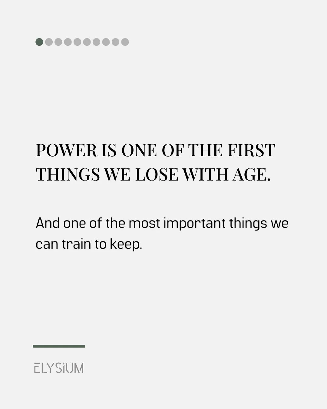 We train power intentionally.

Fast. Explosive. Full recovery between efforts.
Quality over fatigue.

Because the goal isn&rsquo;t just fitness today.
It&rsquo;s capability for decades.

The older we get, the more important this becomes.