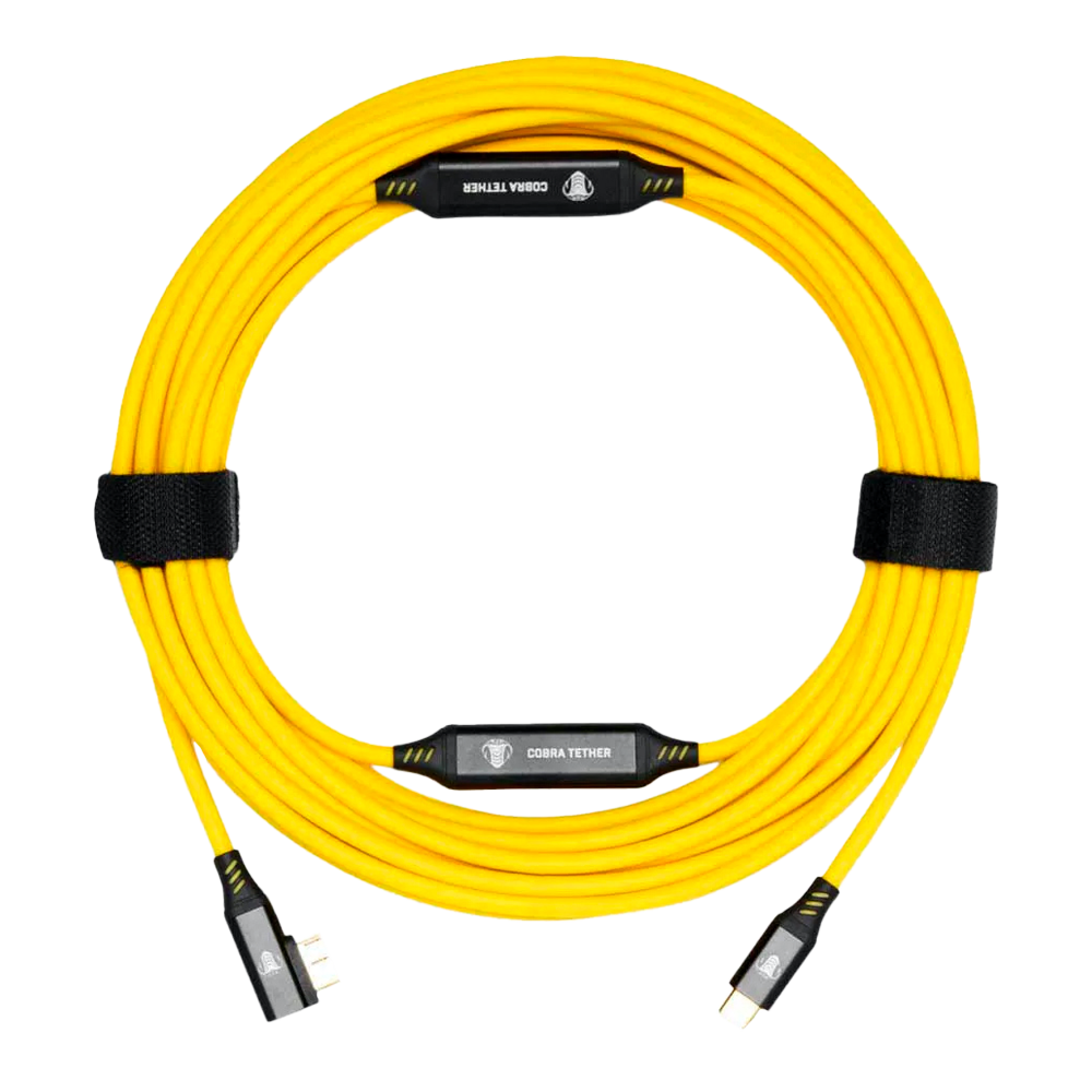Cobra USB-C to USB Micro-B Right Angle (Yellow) 10m.png