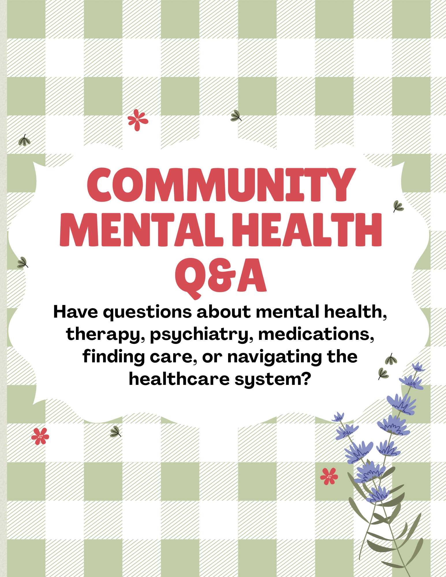 Community Mental Health Q&A
