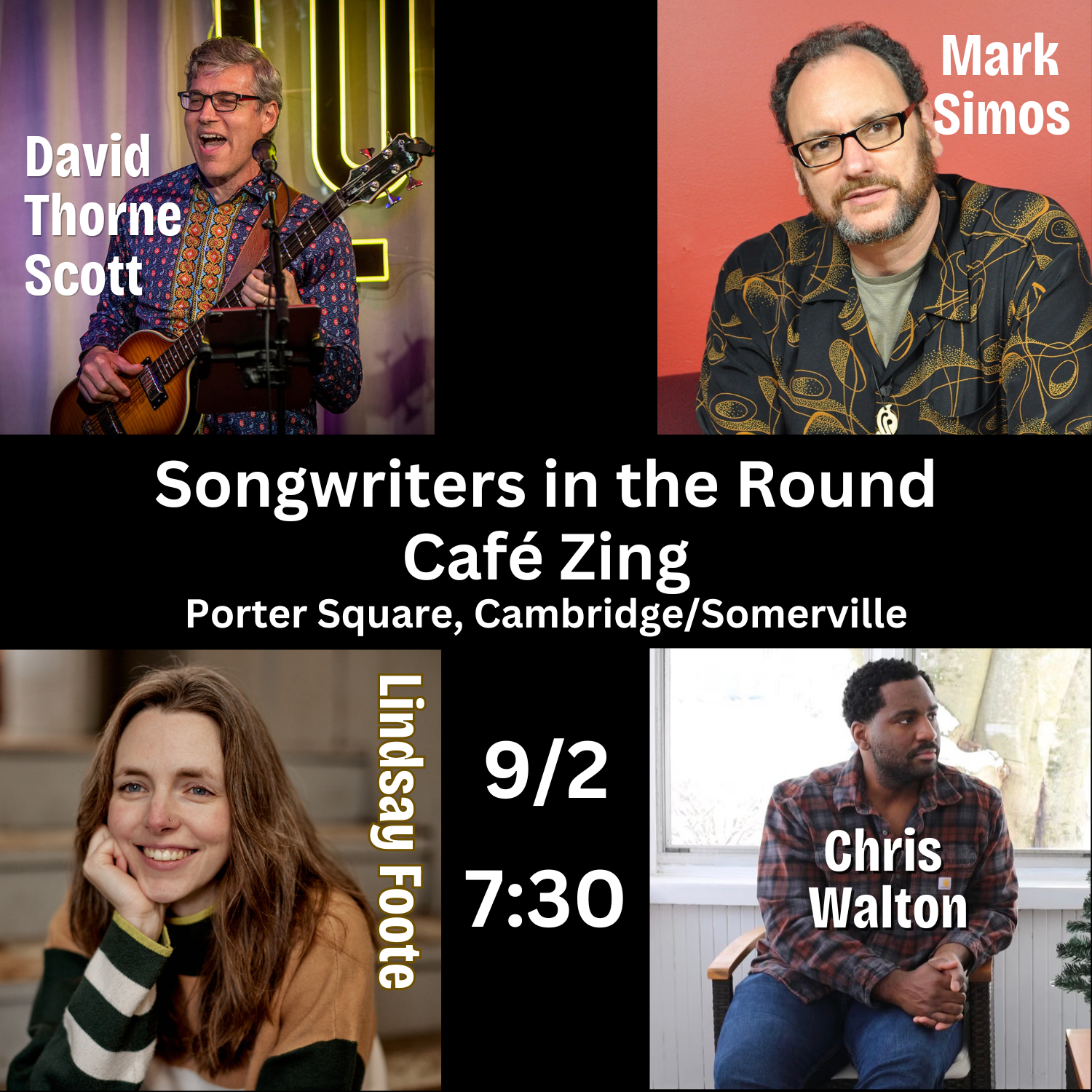 Songwriters in the Round (After-hours event)