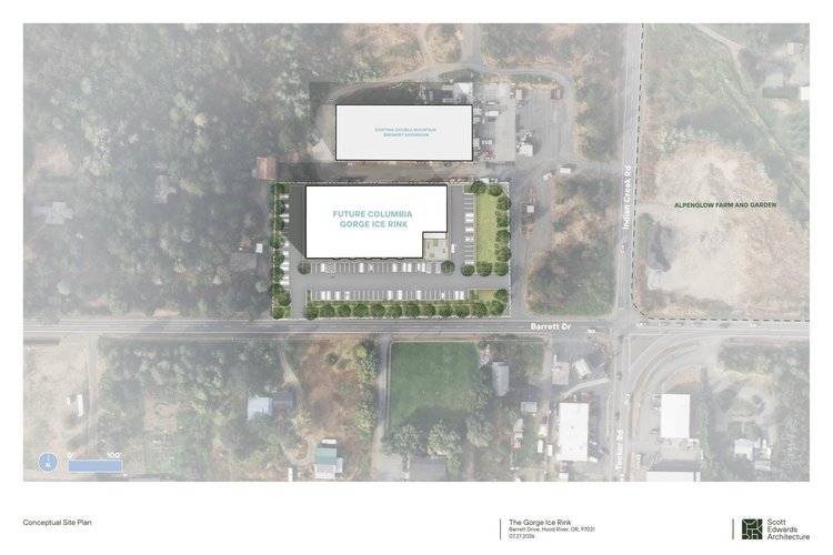 Conceptual site plan
