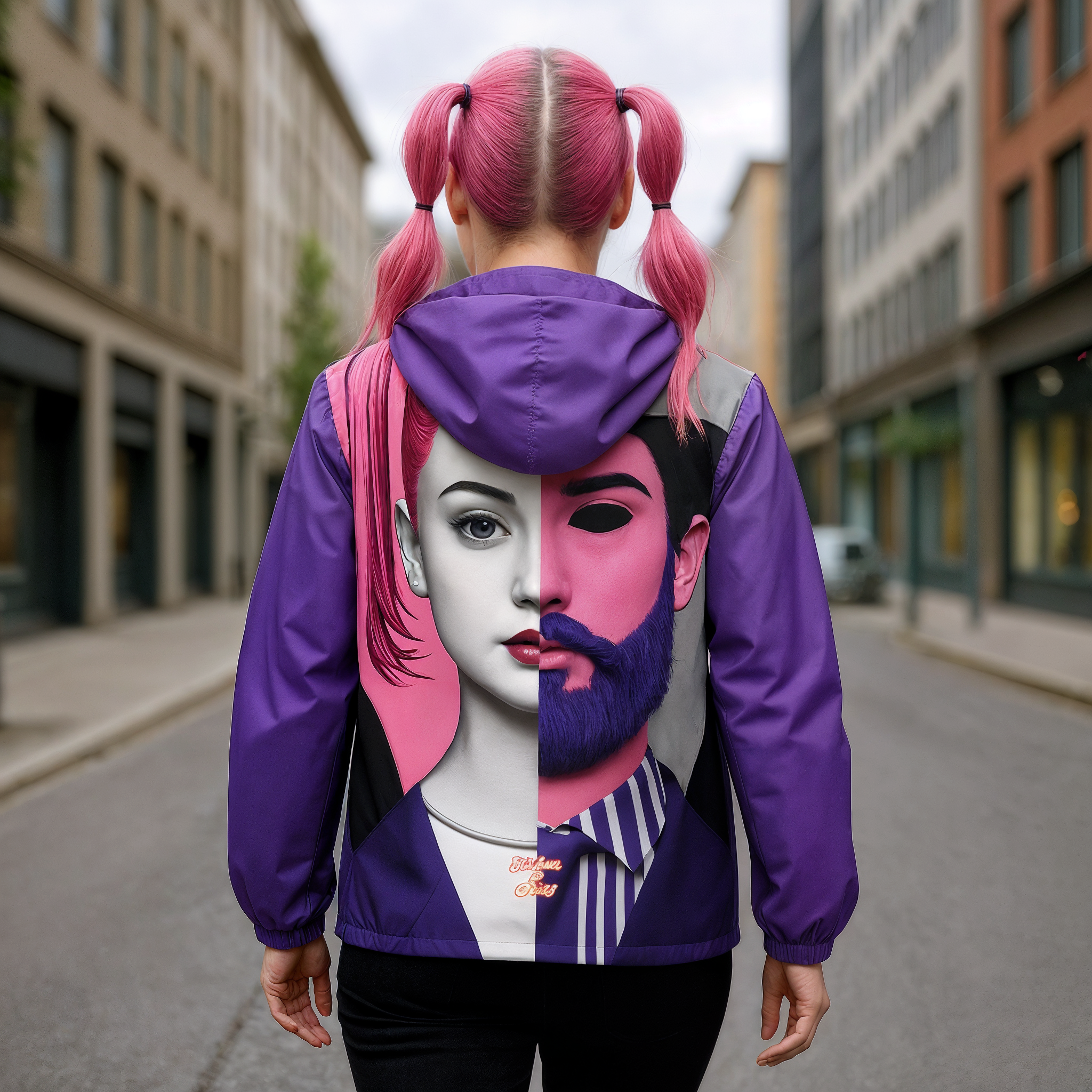 Chic Motion Windbreaker – Lightweight Statement Jacket | Riches & Play