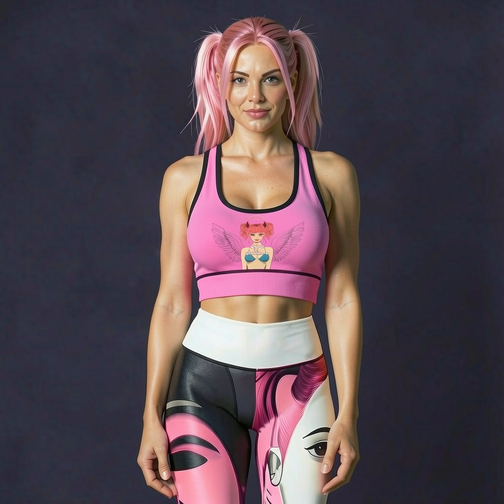 Good & Devilish Sports Bra – Sculpting Activewear Top | Riches & Play