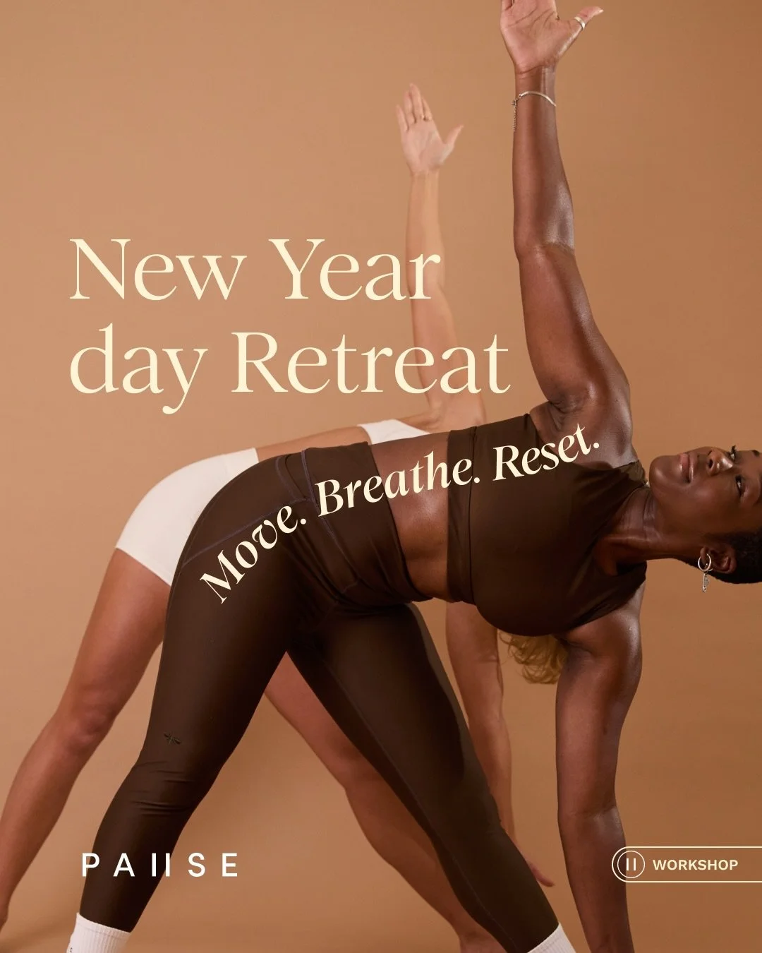 New Year Day Retreat ✨

Step into 2026 with intention, clarity and connection.
This half-day retreat is designed for yogis with some vinyasa experience who are ready to step out of the thinking mind and into the wisdom of the body.

Your half day ret