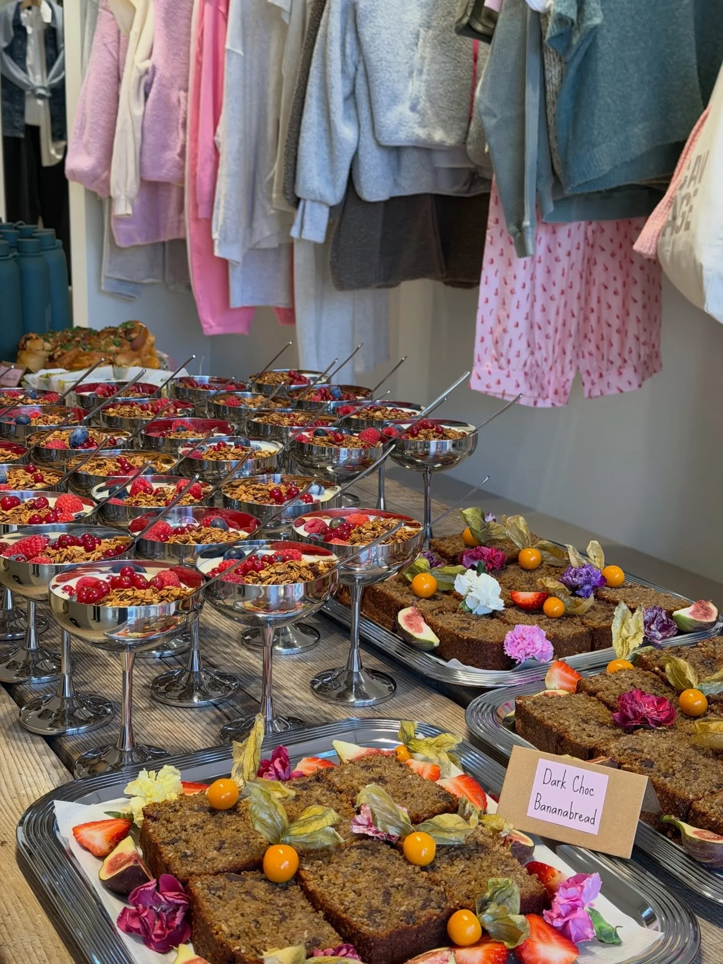 Sweet little Catering for American Vintage today 💞