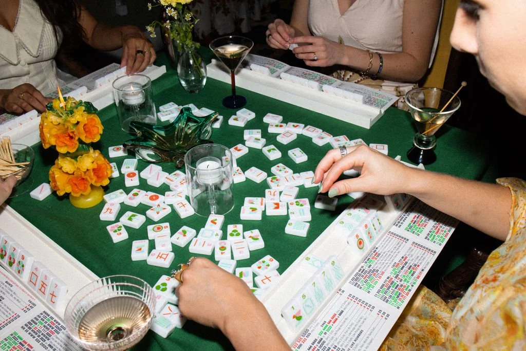 Private Mahjong lesson setup