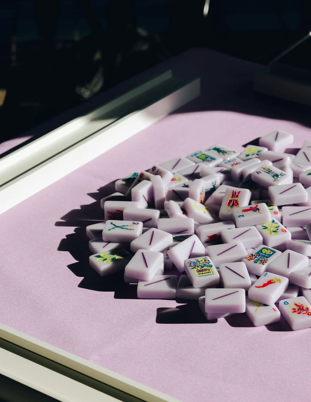 Mahjong tiles for a corporate event