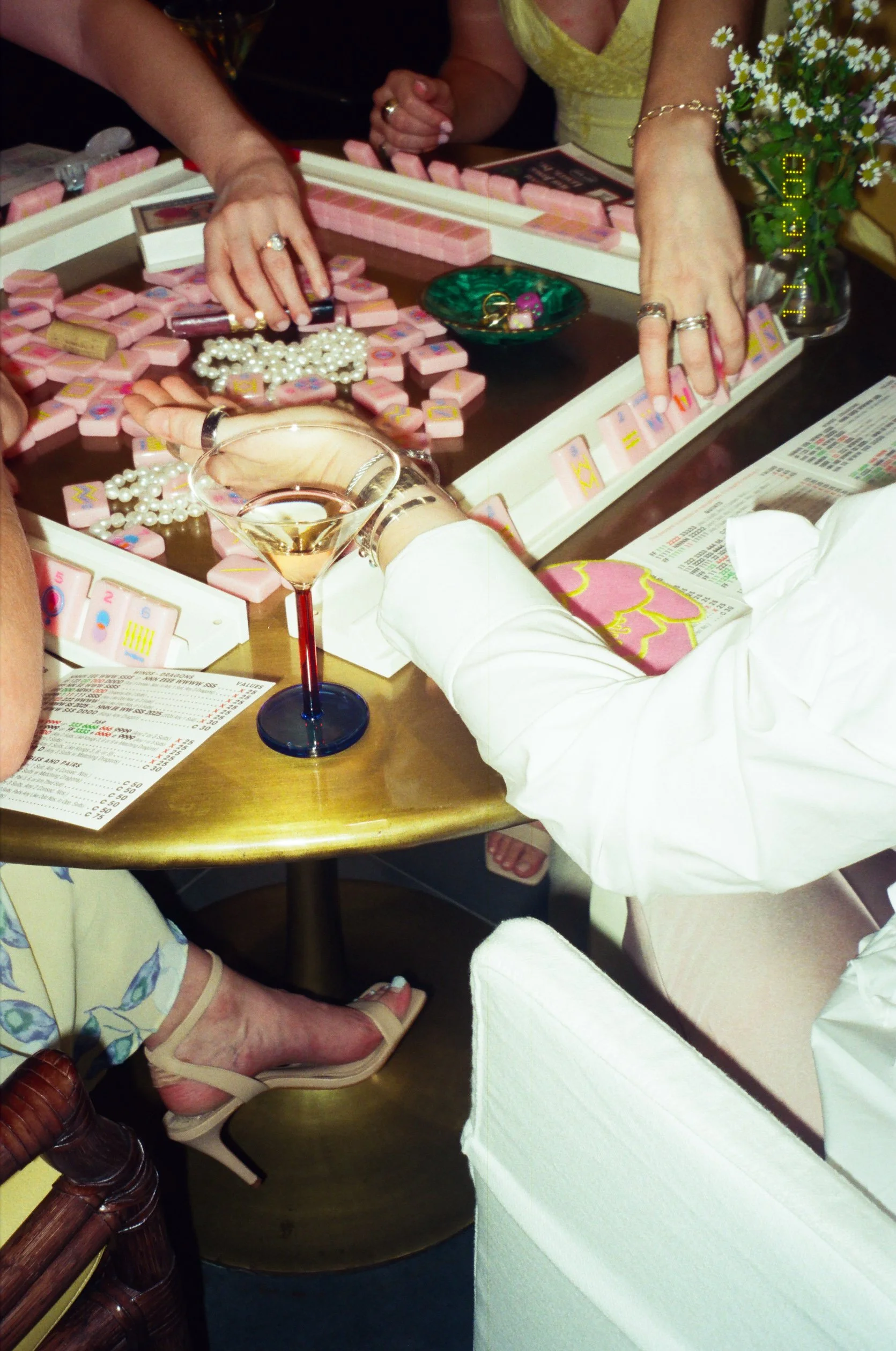 Mahjong lesson in Boston