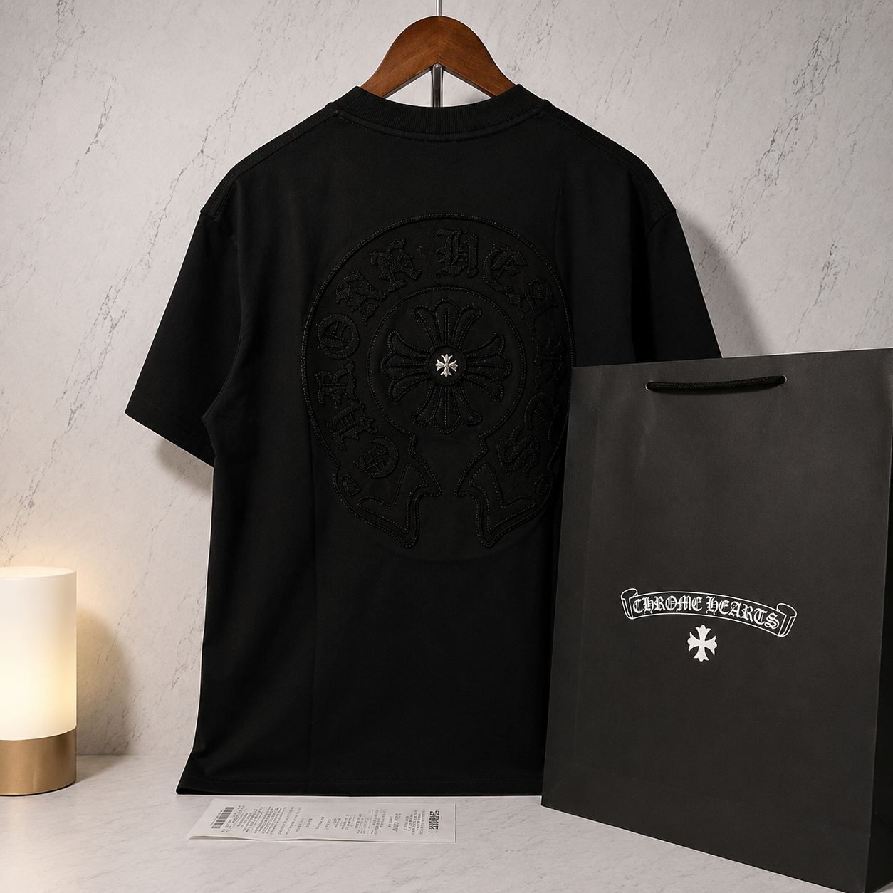 CHROME HEARTS T-SHIRT (SIZE S-XL)