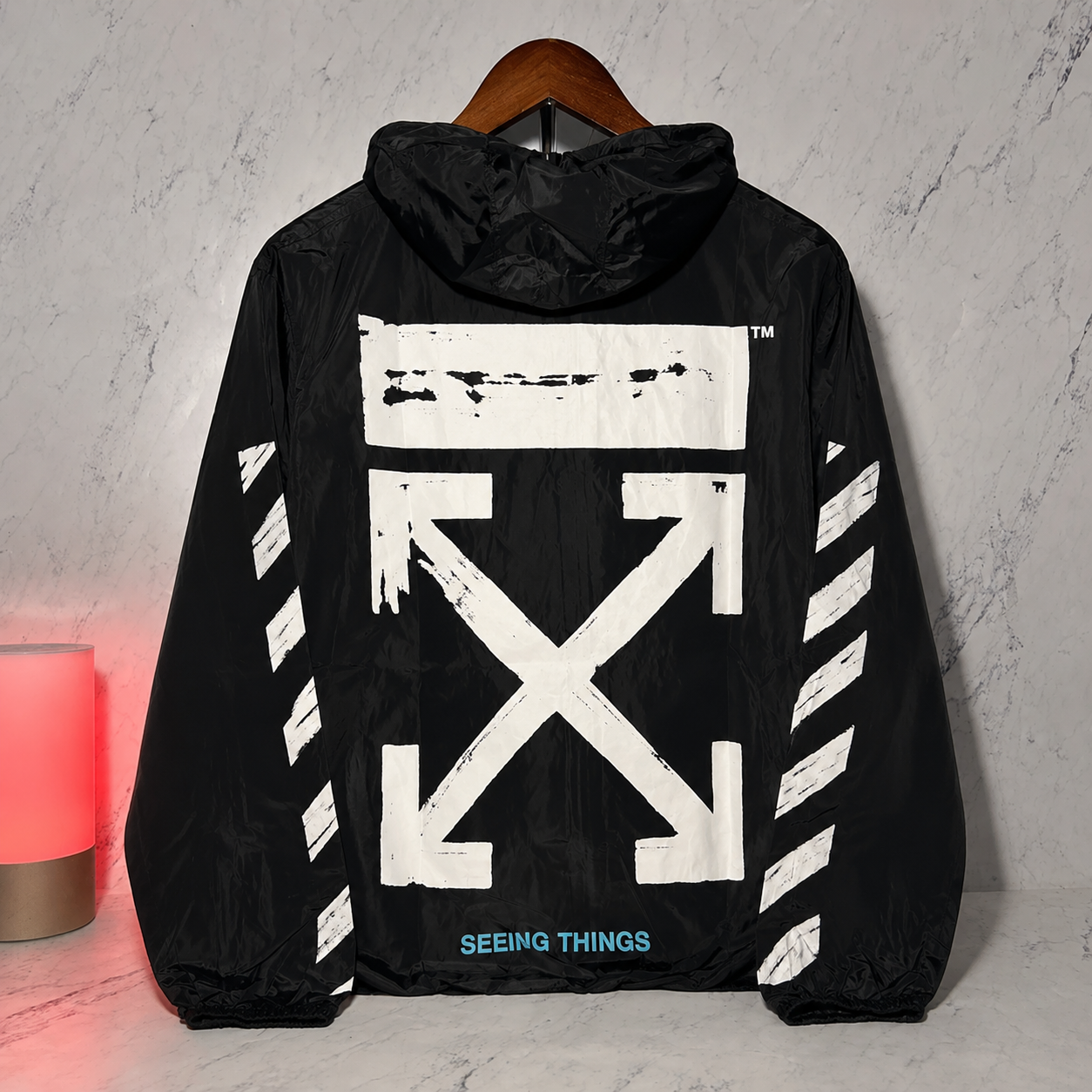 OFF WHITE WINDBREAKER (SIZE M-XL)