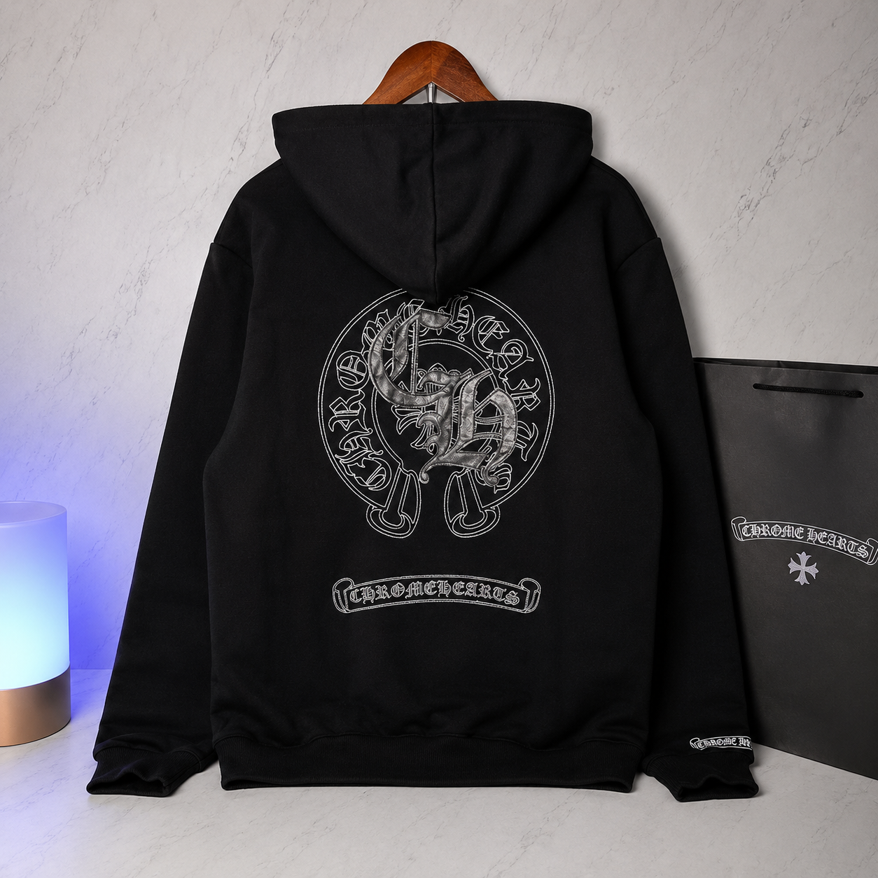 CHROME HEARTS ZIP UP HOODIE (SIZE S-XL)