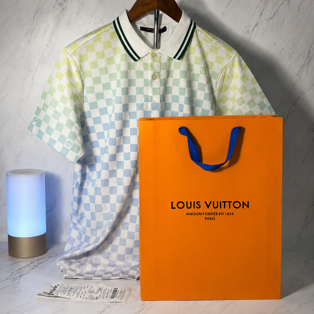 LV GRADIENT POLO SHIRT (SIZE S-XL)