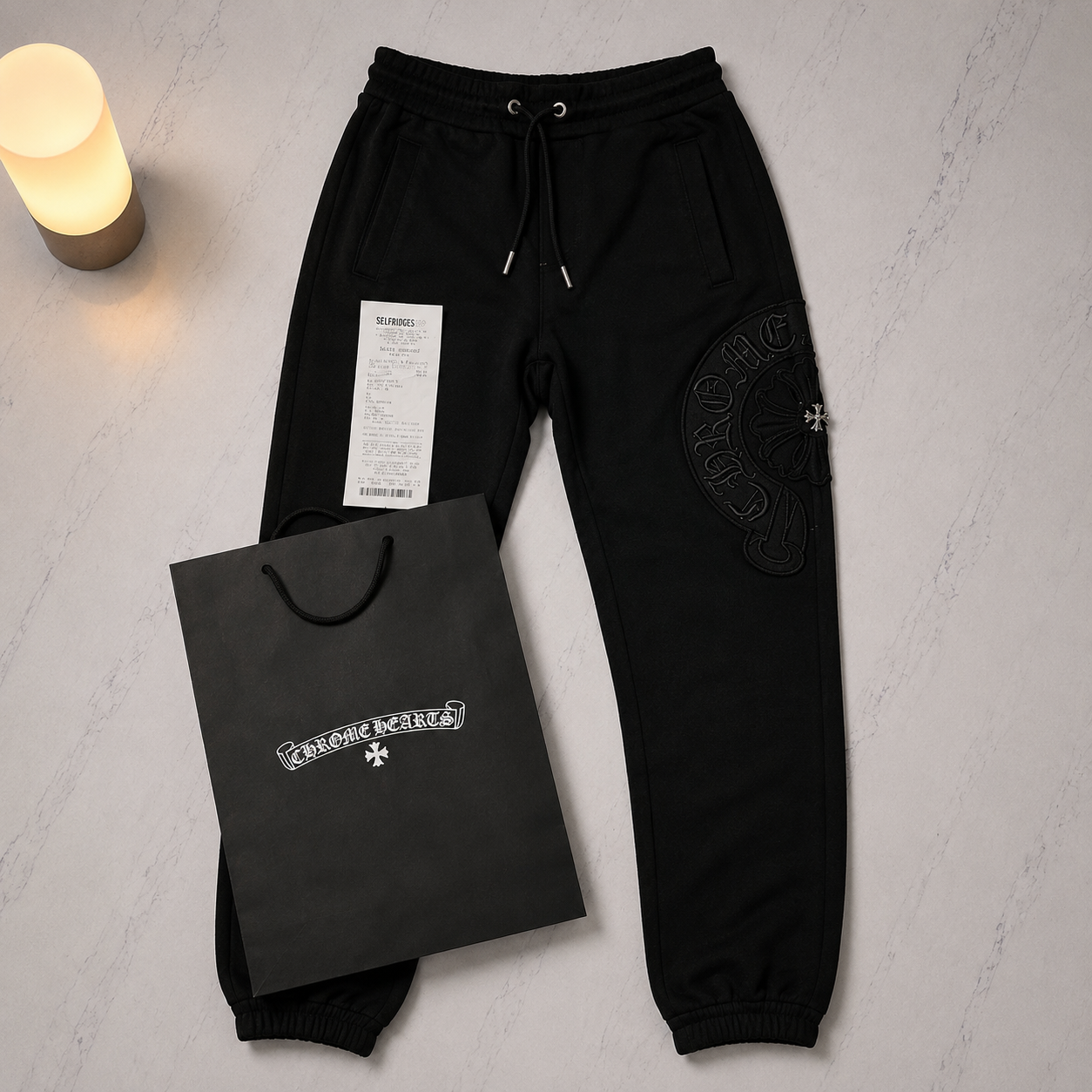 CHROME HEARTS JOGGERS (SIZE M-XL)