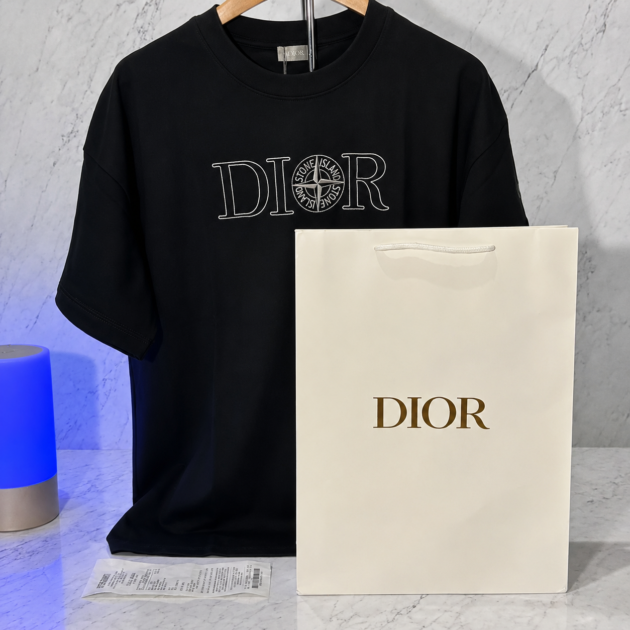 DIOR X STONE ISLAND T-SHIRT (SIZE XS-XL)
