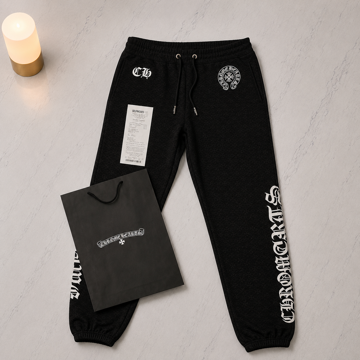 CHROME HEARTS JOGGERS (SIZE M-XL)