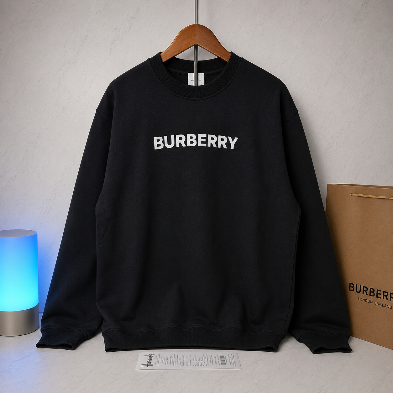 BURBERRY LOGO SWEATSHIRT (SIZE XS-L)