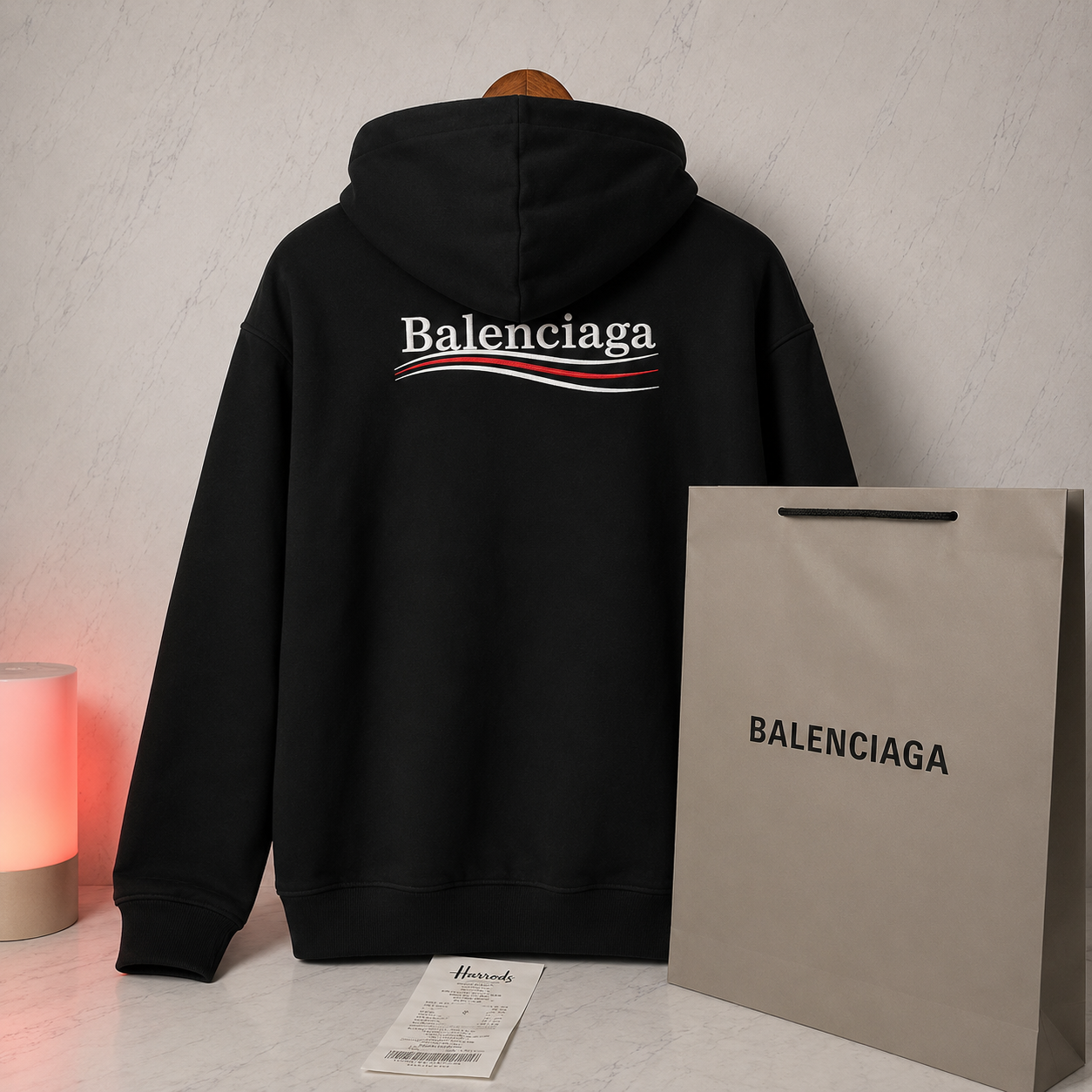 BALENCIAGA POLITICAL CAMPAIGN HOODIE (SIZE XS-L)