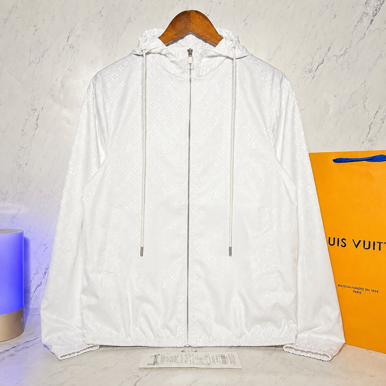 LV MONOGRAM REVERSIBLE WINDBREAKER (SIZE XS-L)