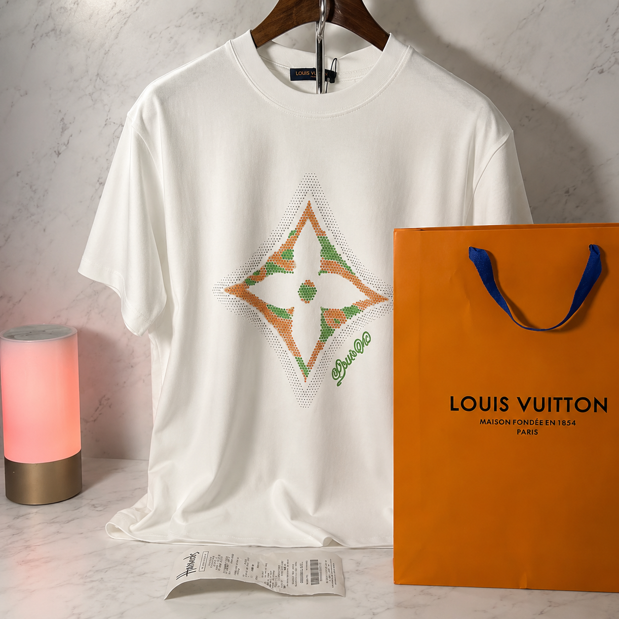 LV MONOGRAM FLOWER T-SHIRT (SIZE S-XL)